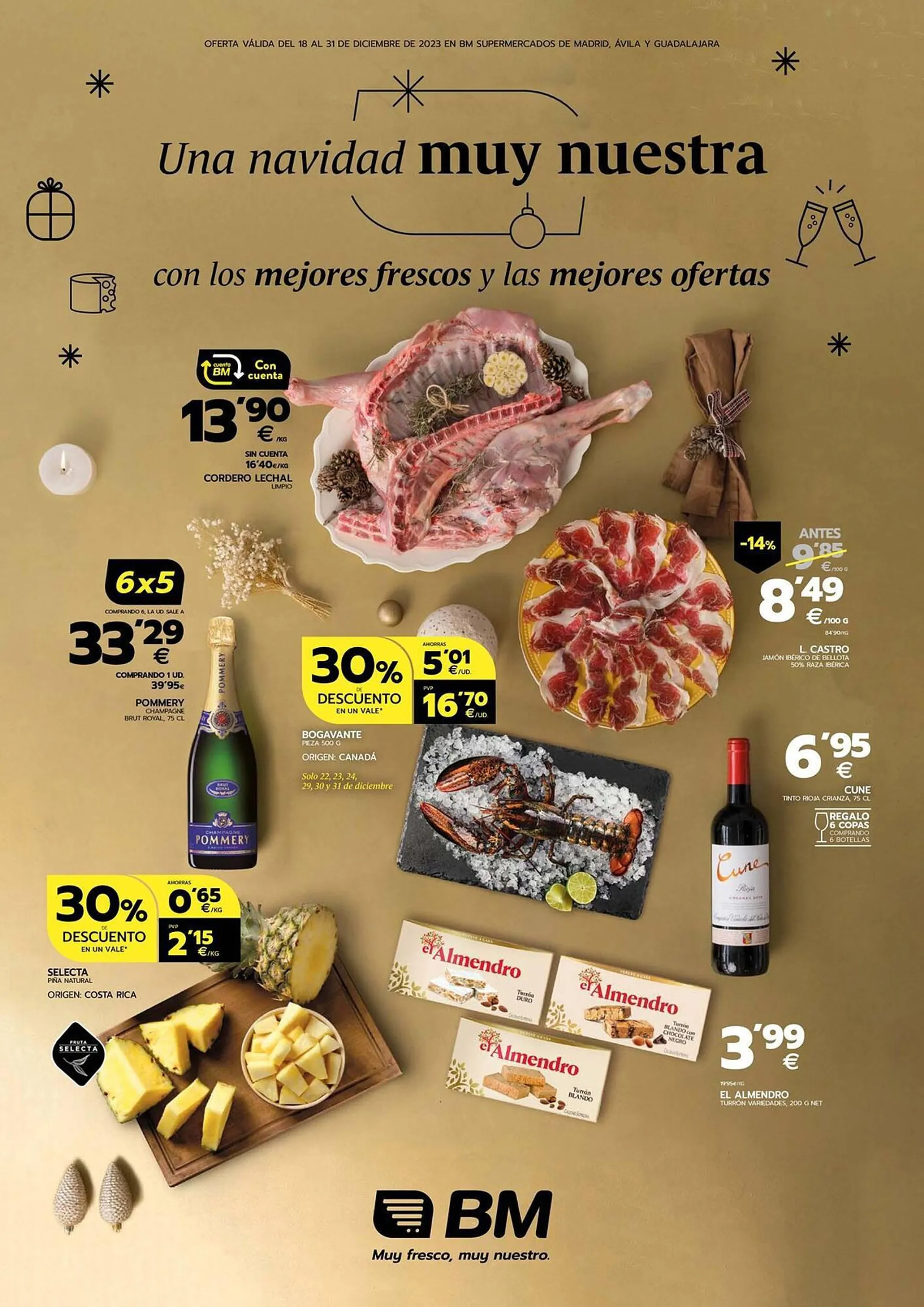 Catálogo de Folleto BM Supermercados 18 de diciembre al 31 de diciembre 2023 - Página 