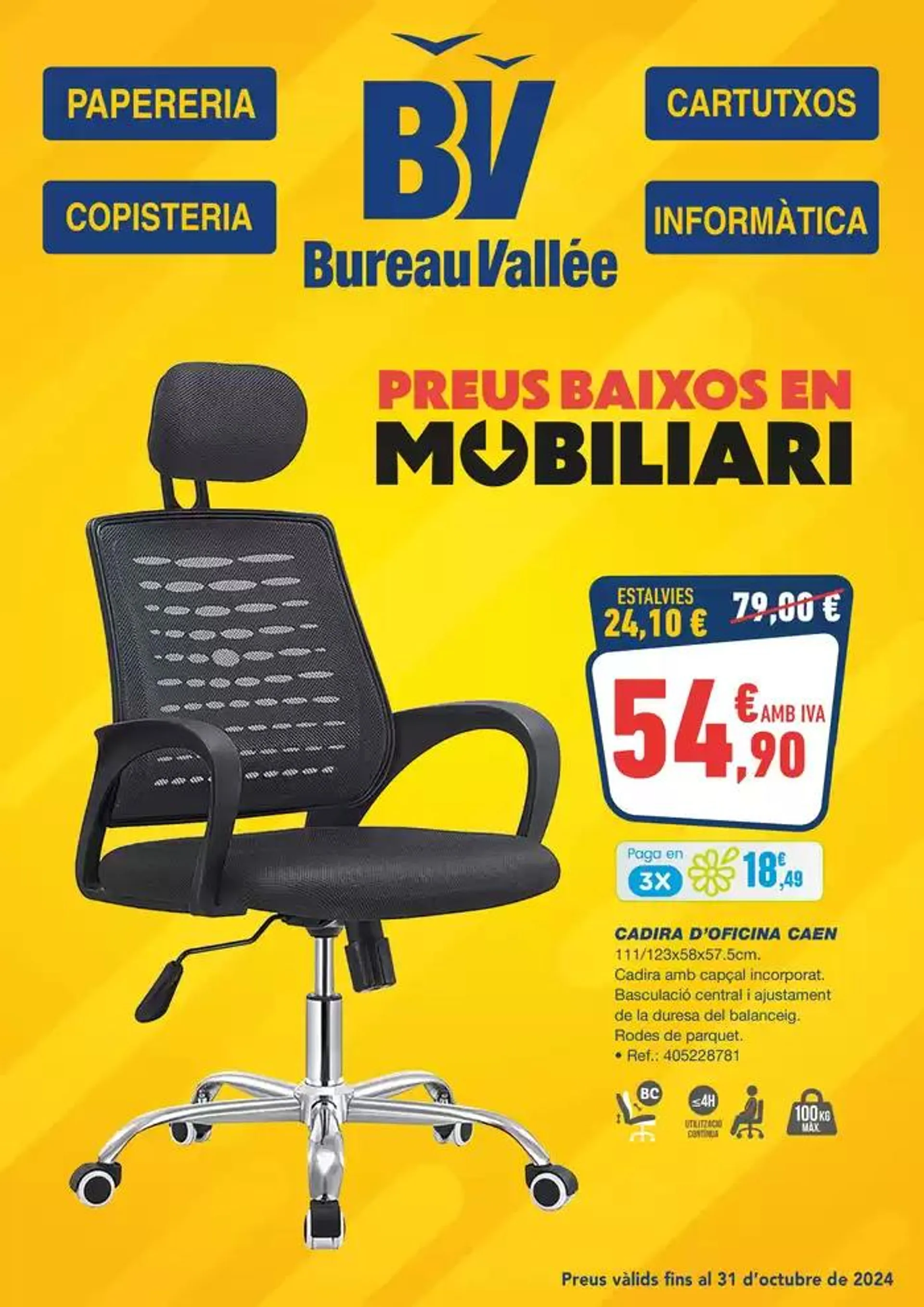 Catálogo de Preus baixos en mobiliari 17 de octubre al 31 de octubre 2024 - Página 1