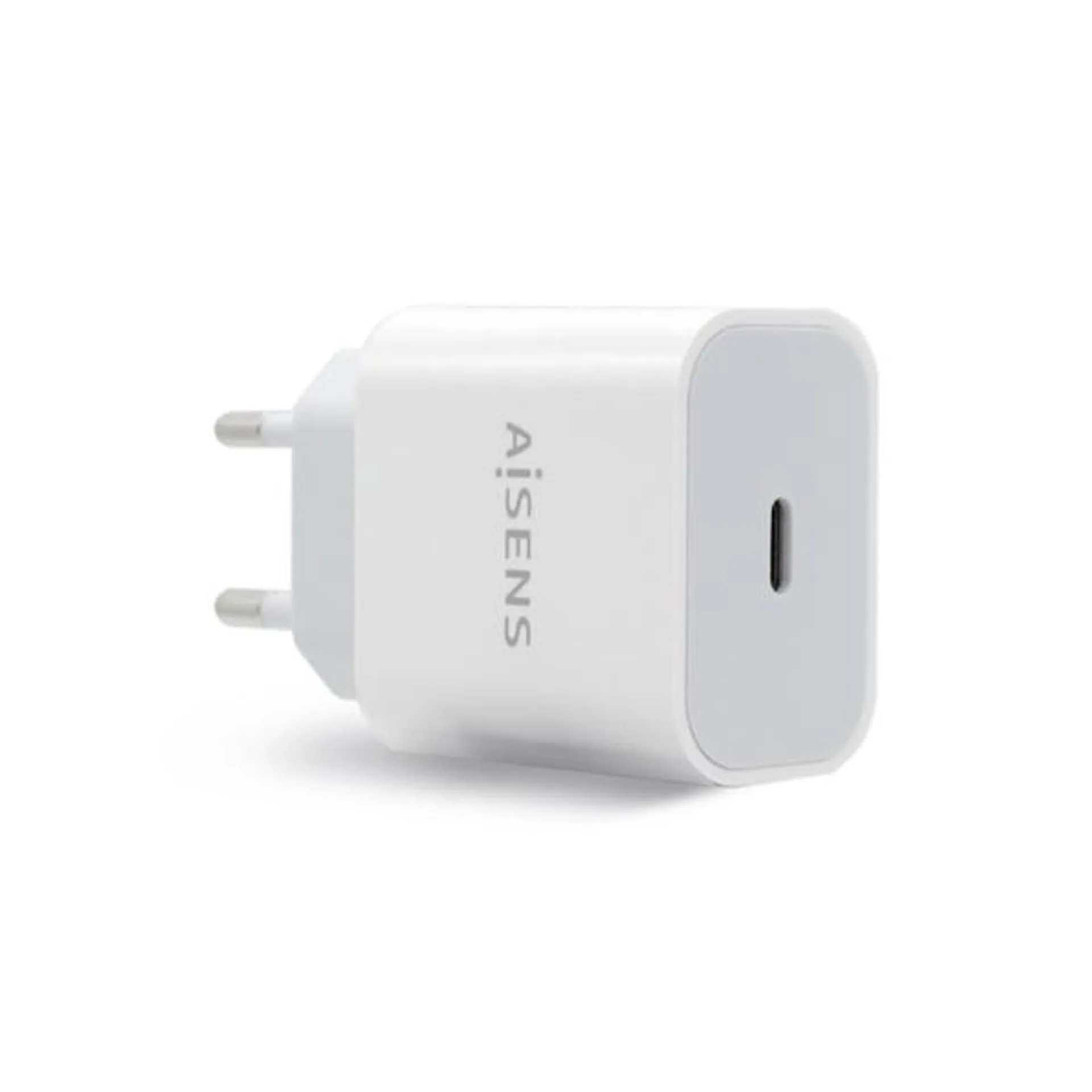 AISENS CARGADOR USB-C P3.0 1 PUERTO 1X USB-C 20 W. BLANCO