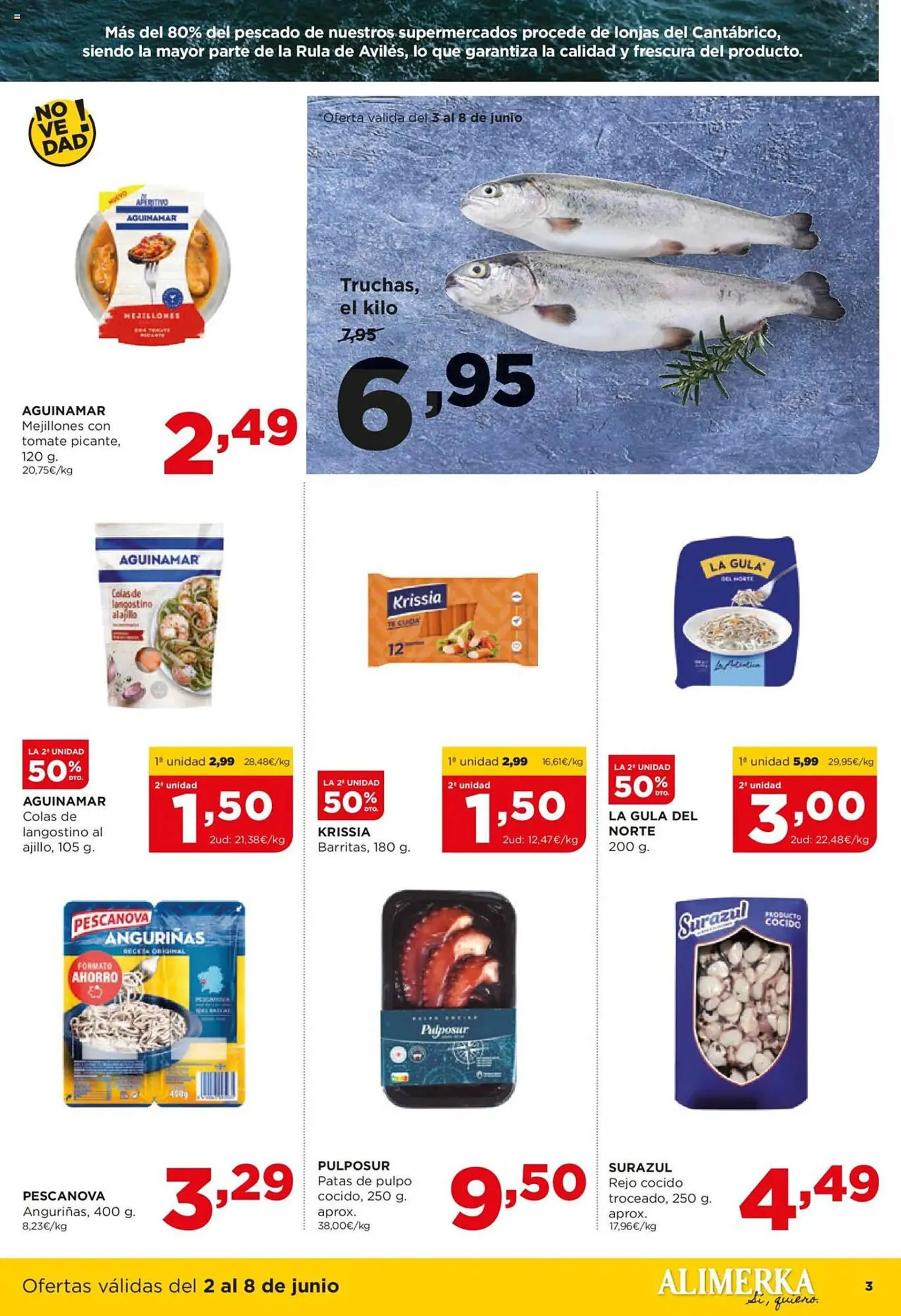 Catálogo de Folleto Alimerka 2 de junio al 8 de junio 2025 - Página 3