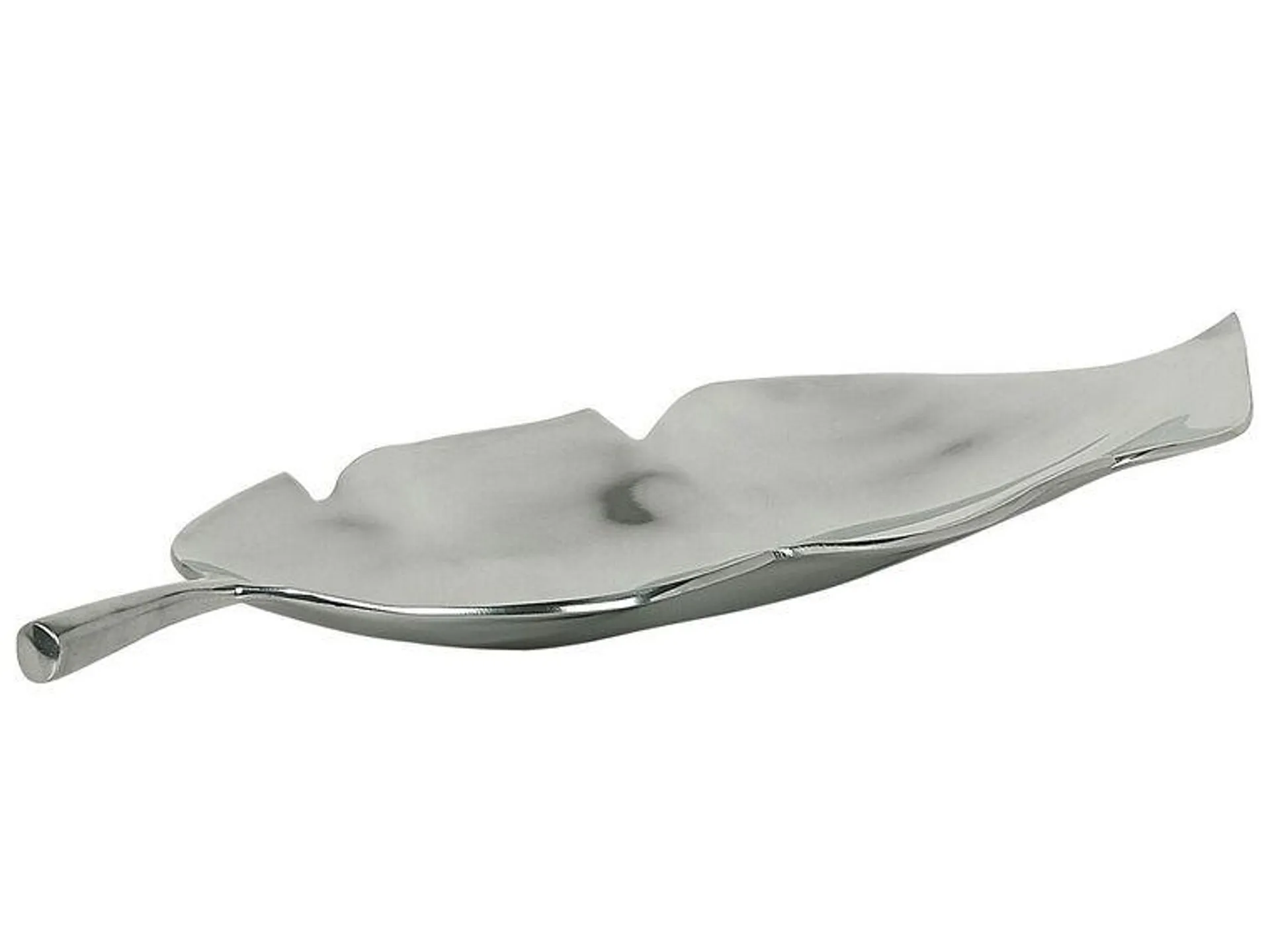 Plato decorativo plateado 68 cm AMRUS