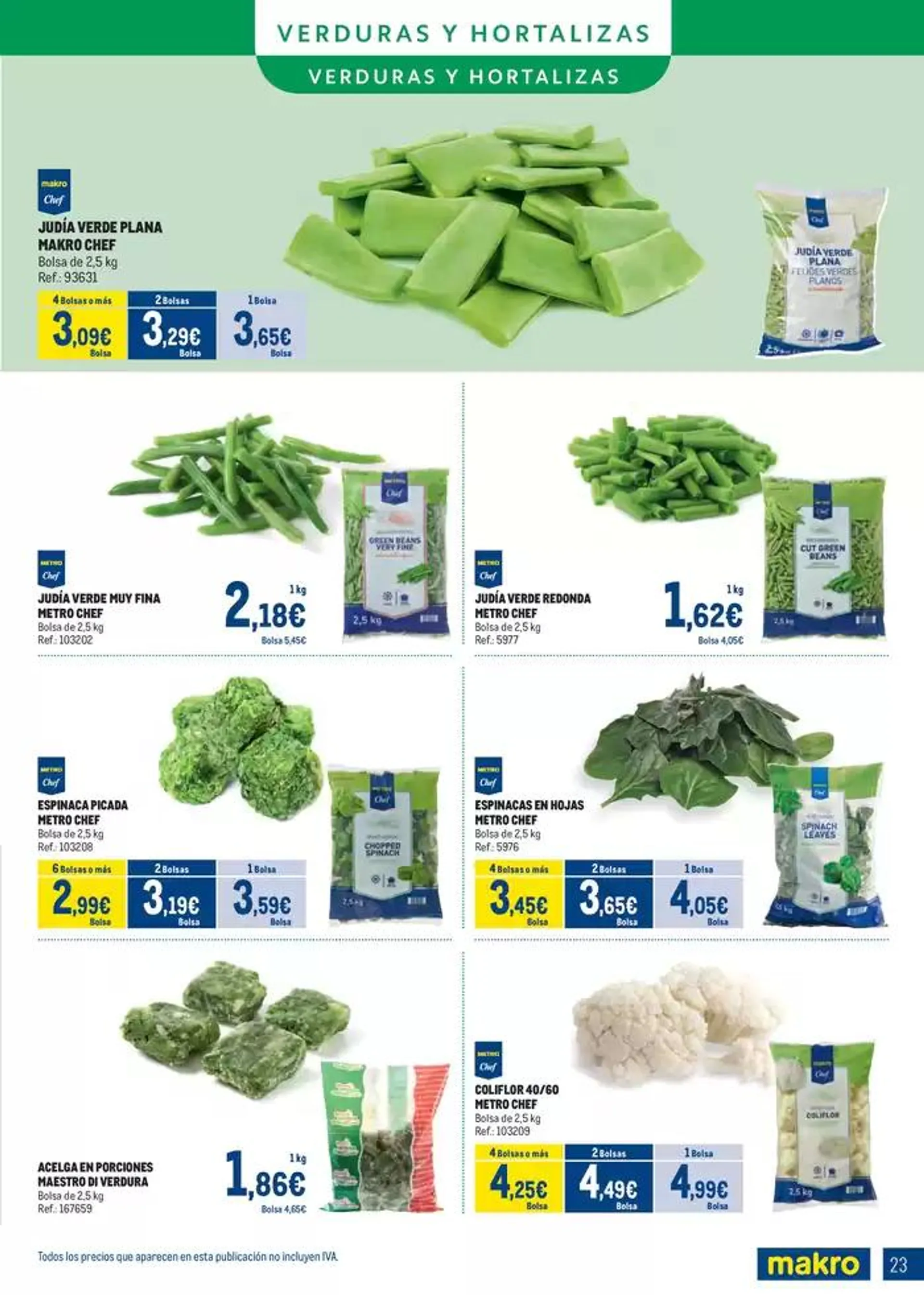 Catálogo de Especial Congelados Centro 5 de mayo al 1 de junio 2025 - Página 23