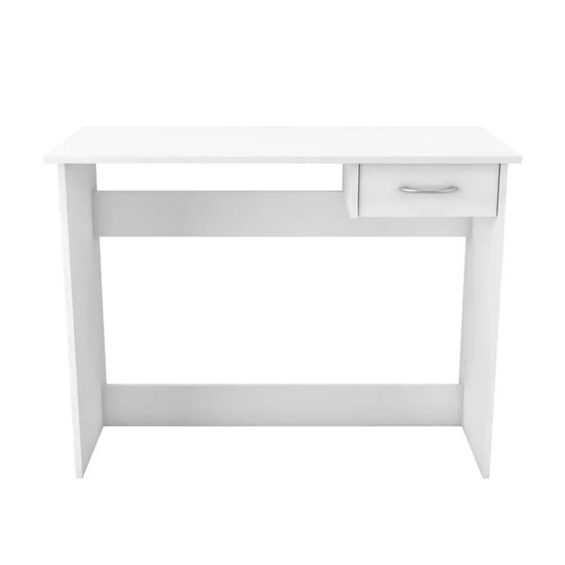 Mesa Escritorio Alpin|blanco|con Un Cajón| (color: Blanco)