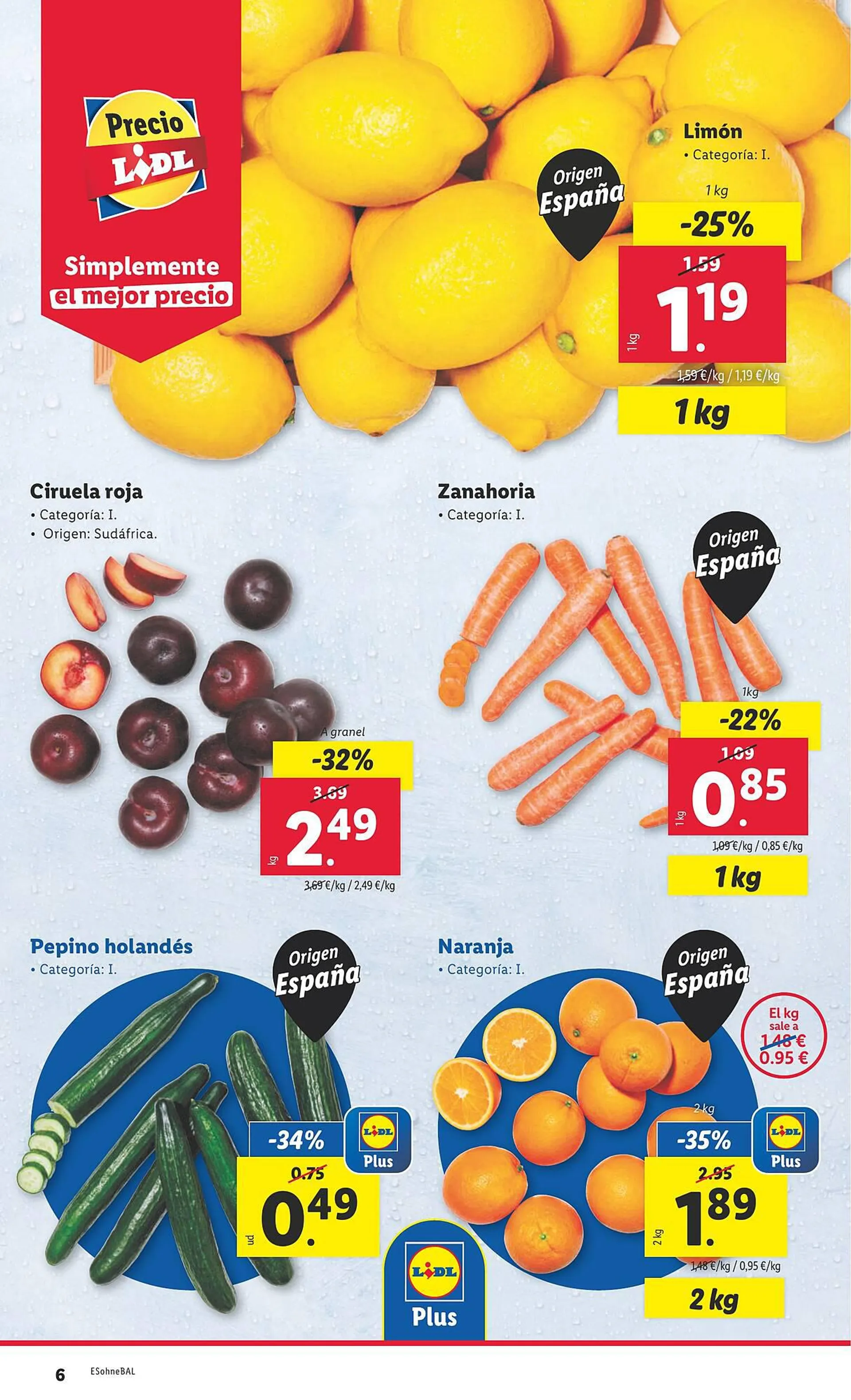 Catálogo de Folleto Lidl 18 de marzo al 24 de marzo 2024 - Página 6