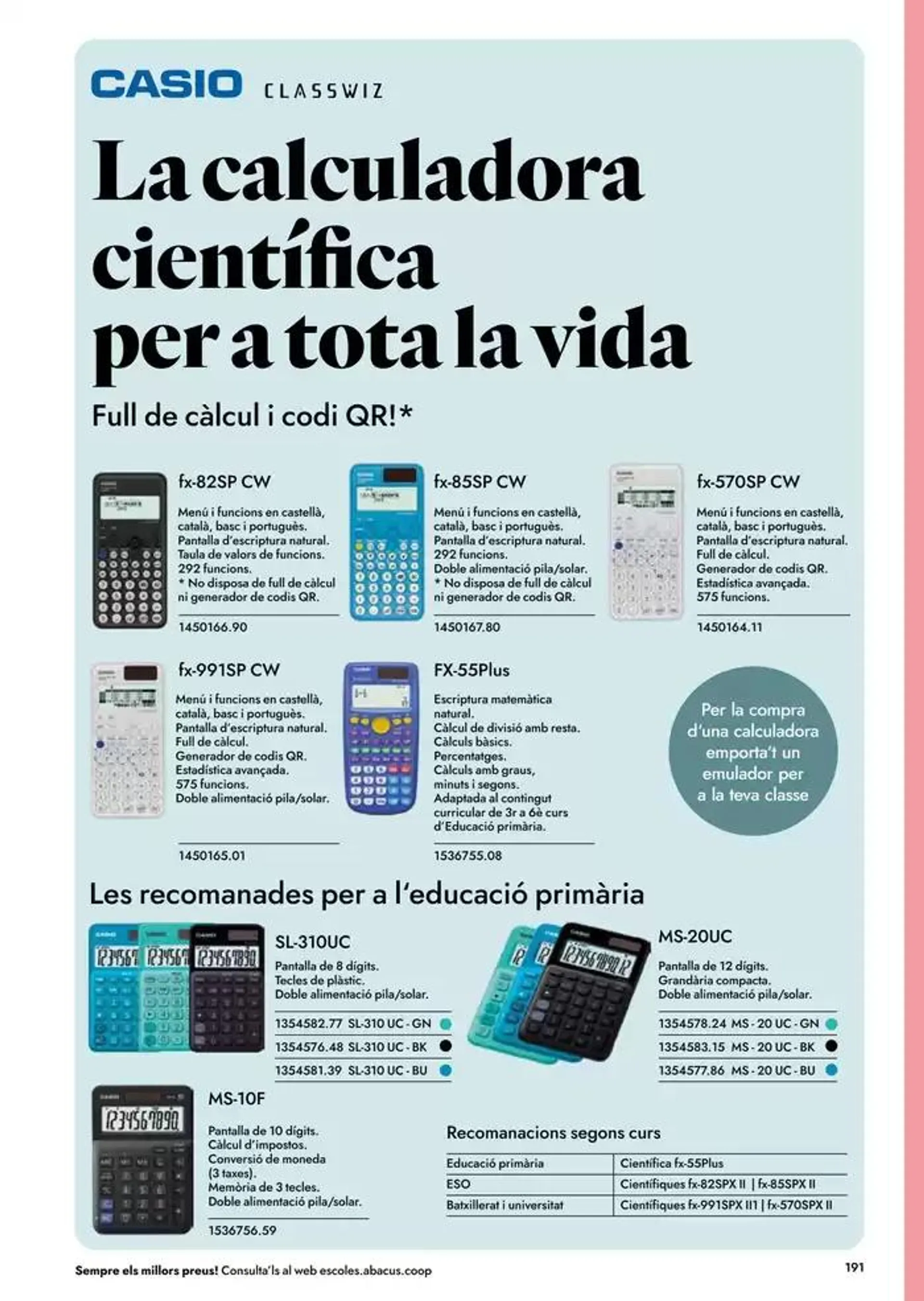 Catálogo de Catàleg Escolar 2025-2026 6 de mayo al 31 de diciembre 2026 - Página 193