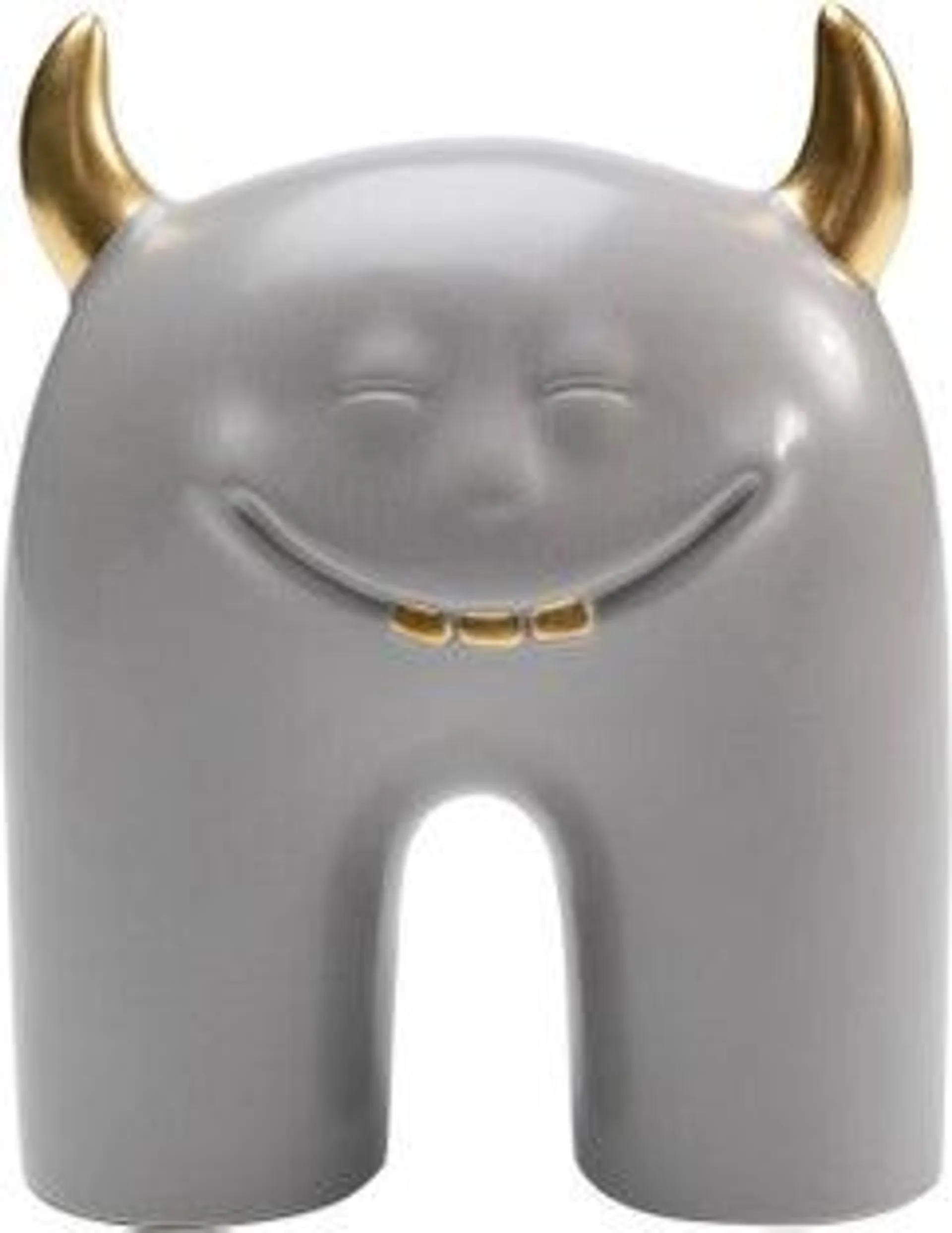 Objeto deco Funny Teeth gris