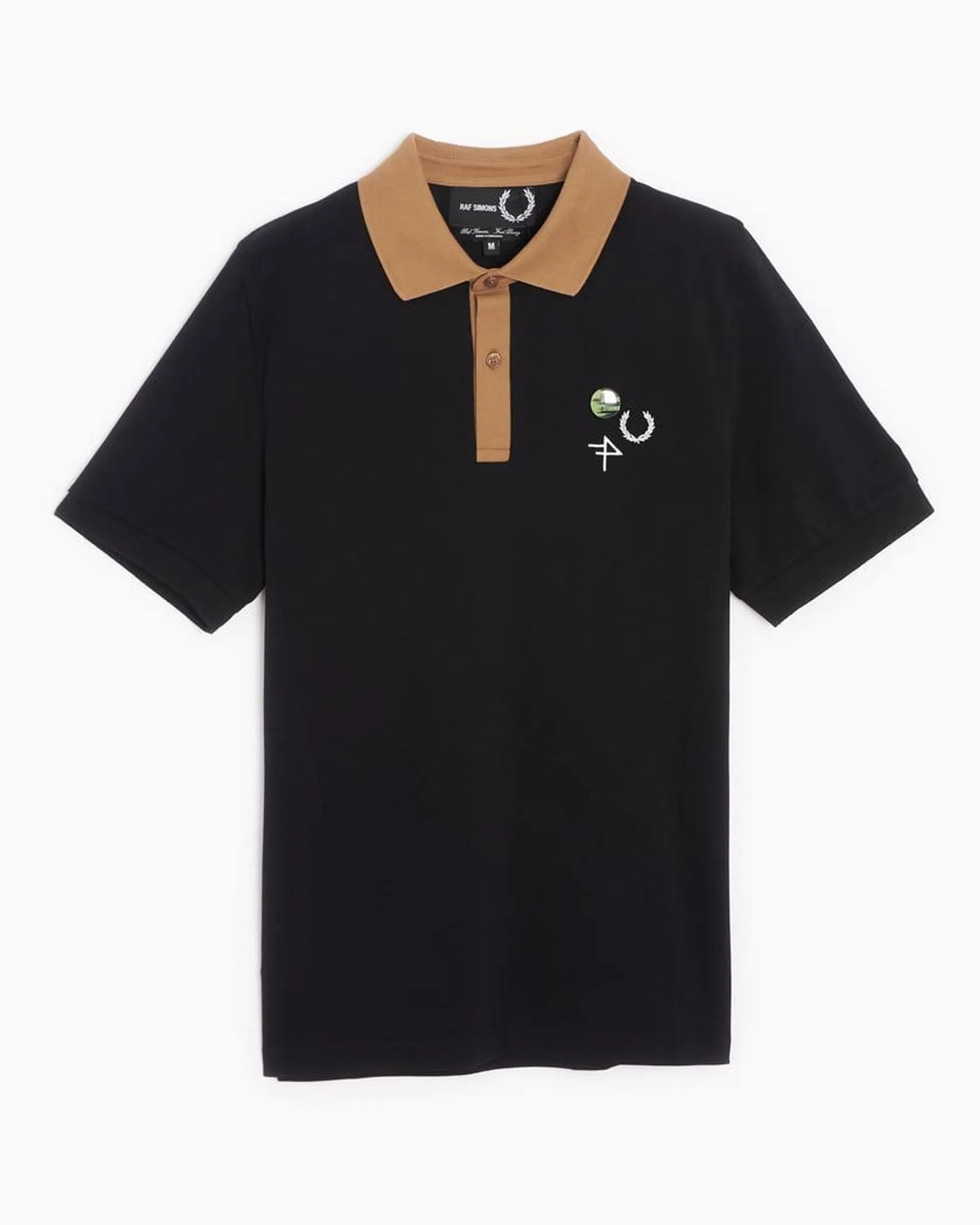 Fred Perry x Raf Simons Contrast Collar Men's Short Sleeve Polo