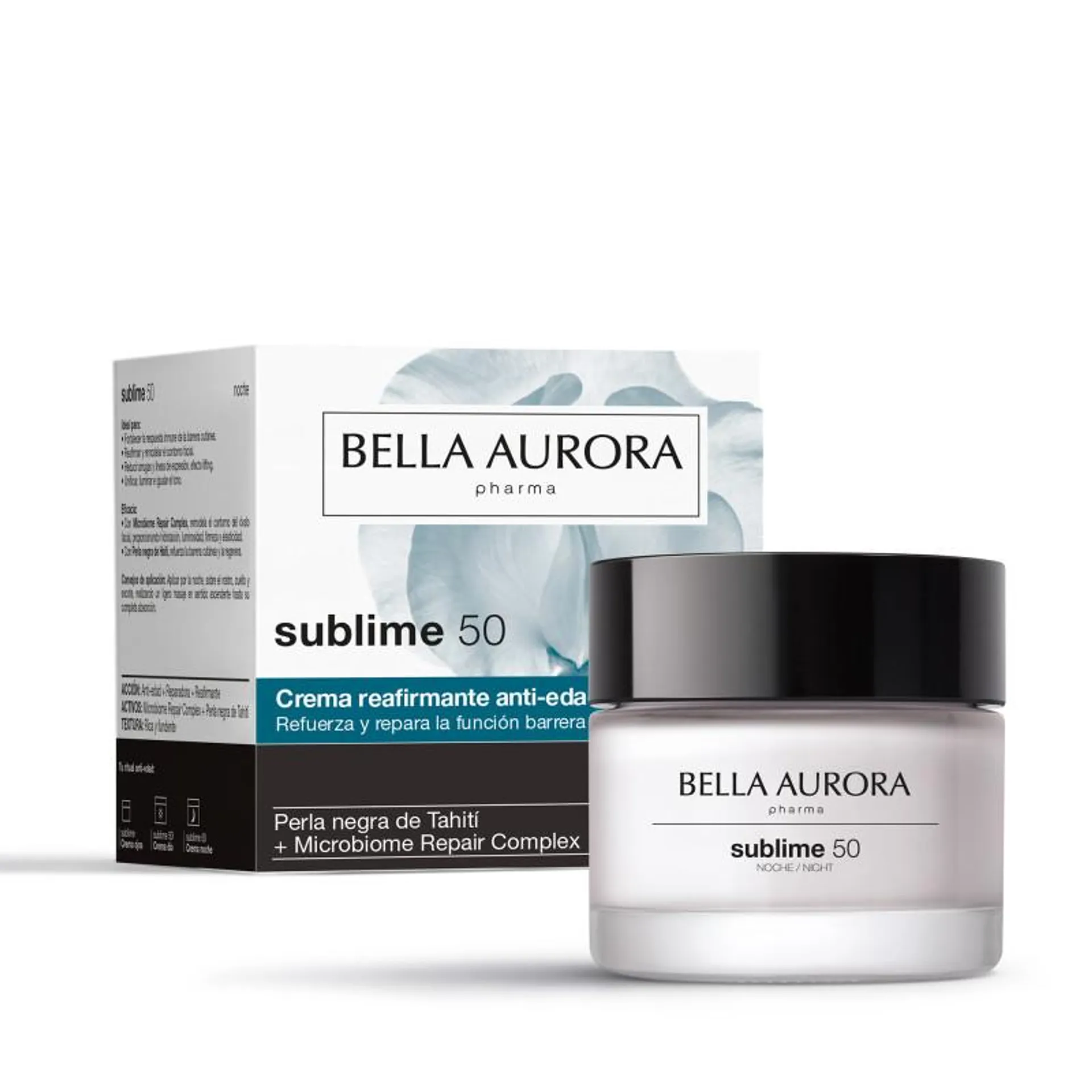 Sublime 50 noche crema reafirmante anti-edad