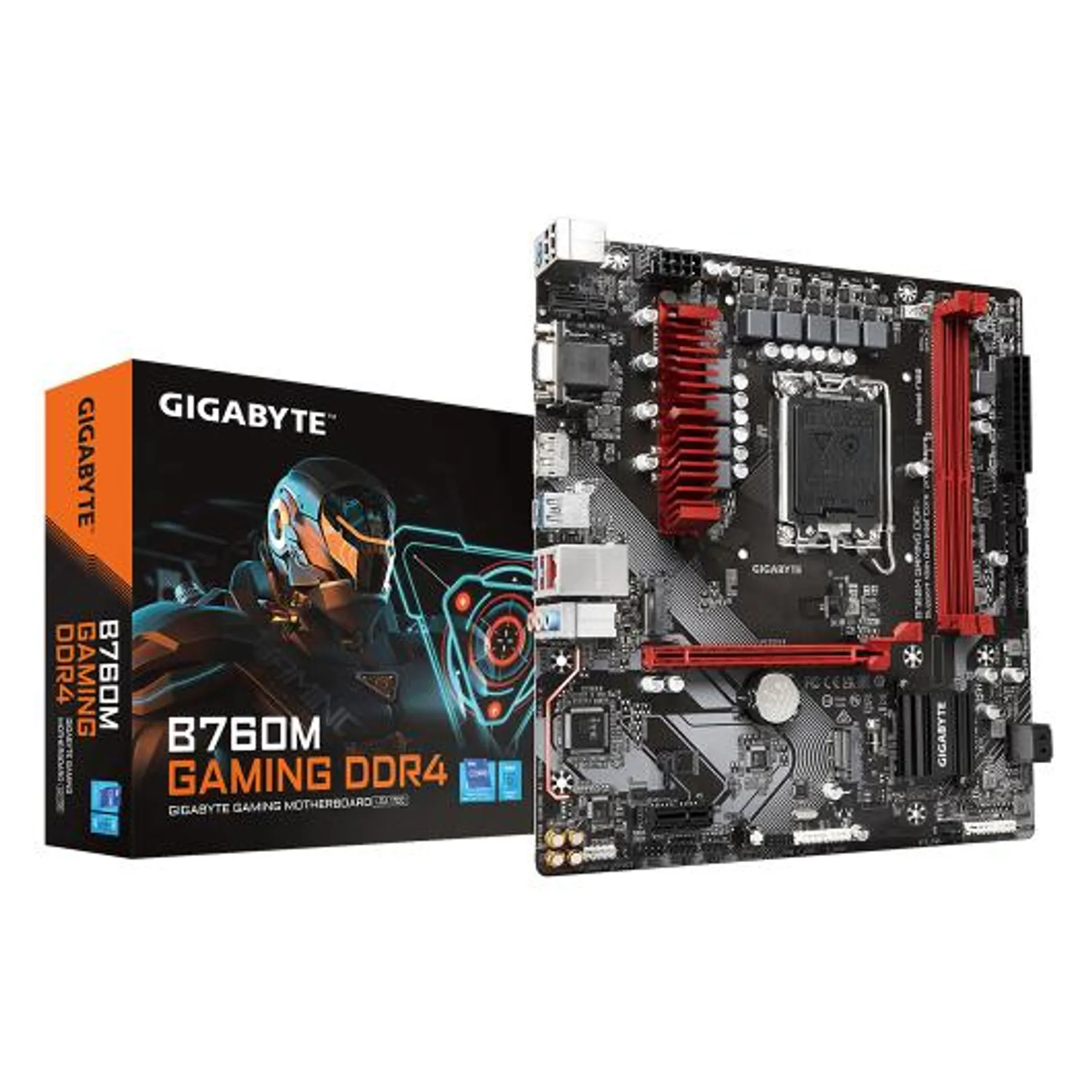 PLACA BASE 1700 GIGABYTE B760M GAMING DDR4