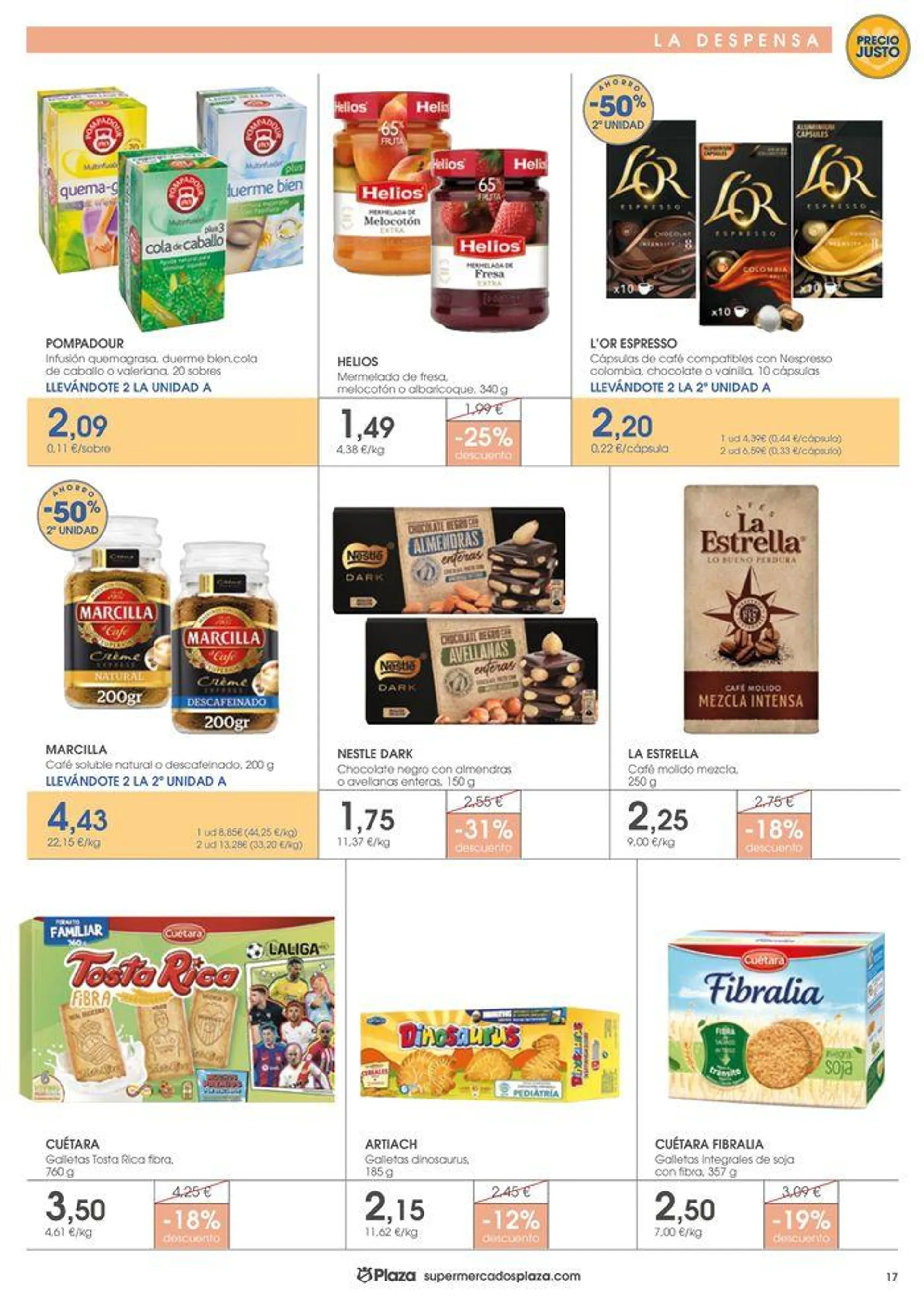 Catálogo de Supermercados Plaza Junio 30 de mayo al 12 de junio 2024 - Página 17