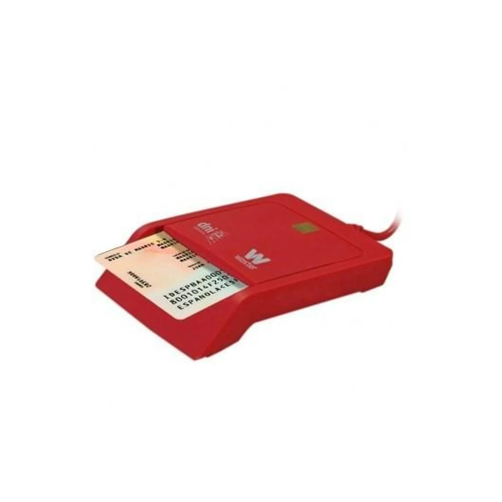 LECTOR TARJETA CHIP DNIE USB WOXTER ROJO TR3.0