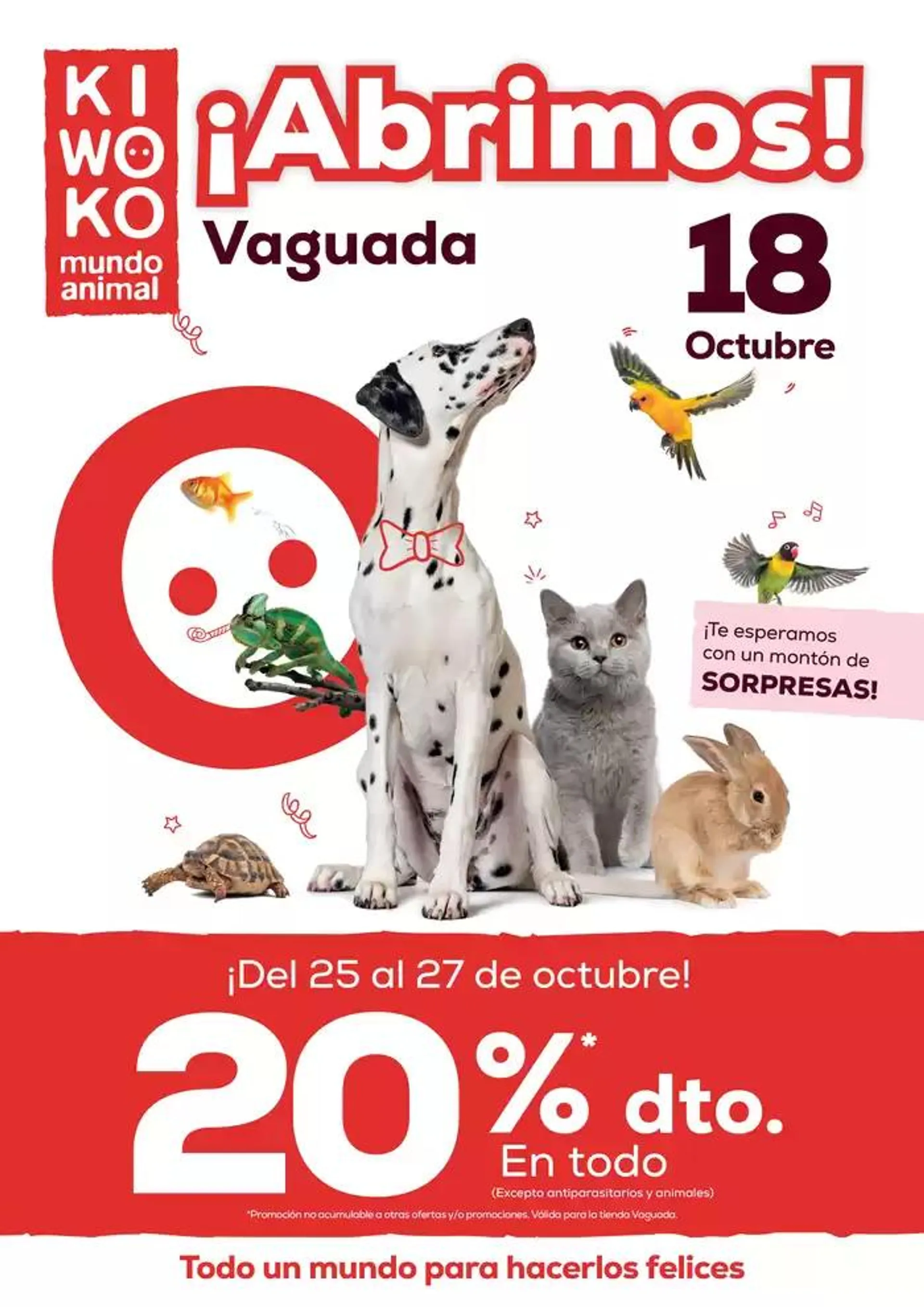 Catálogo de  ¡Abrimos! KIWOKO Vaguada 18 de octubre al 27 de noviembre 2024 - Página 1