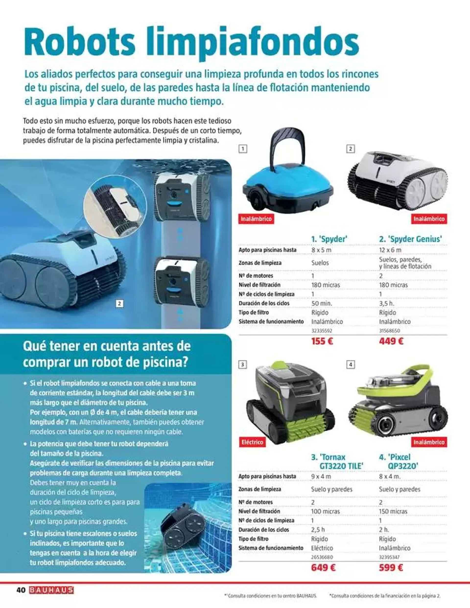 Catálogo de Piscinas, spa, limpieza y Mantenimiento 8 de mayo al 7 de junio 2025 - Página 40