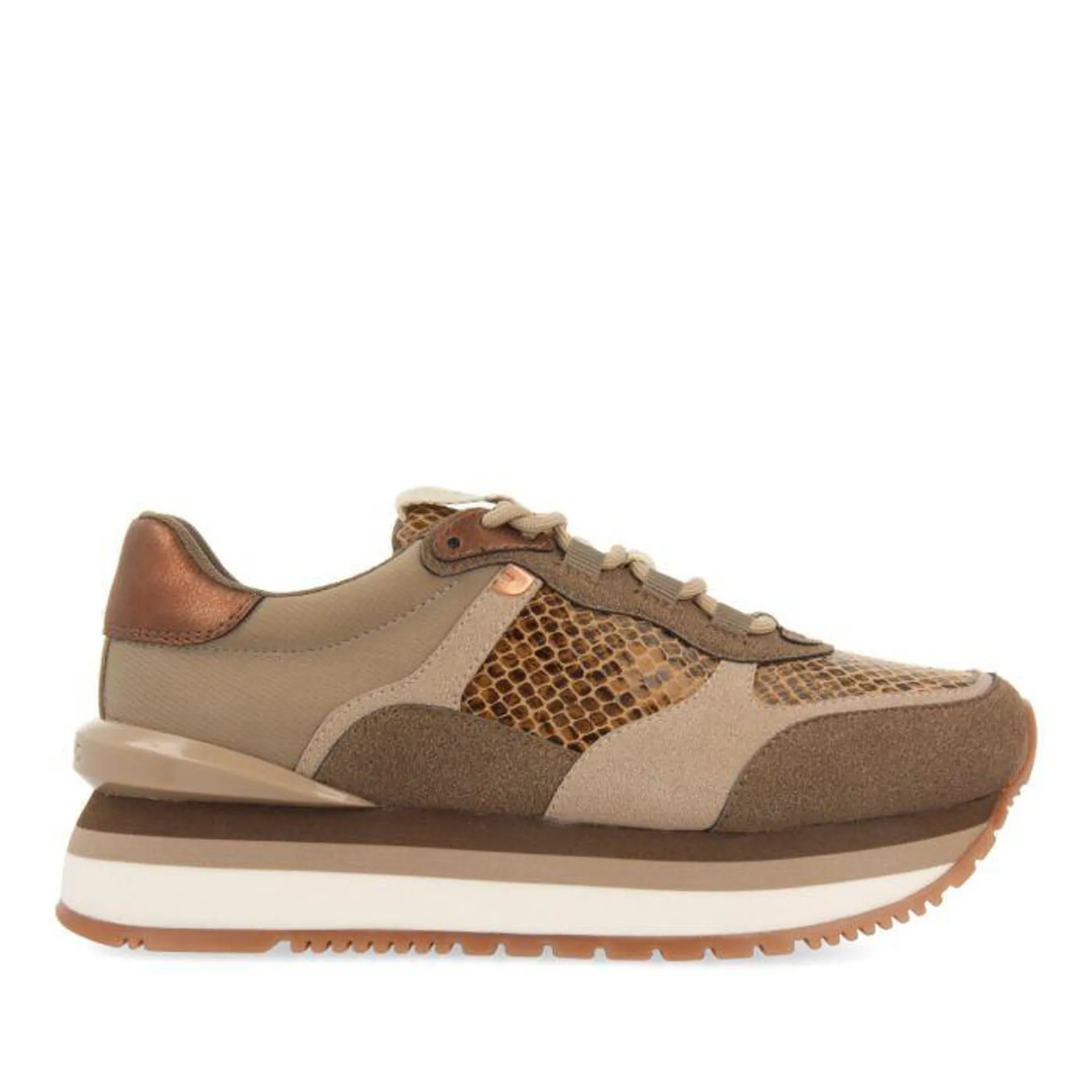 Lamont women's zero waste taupe sneakers