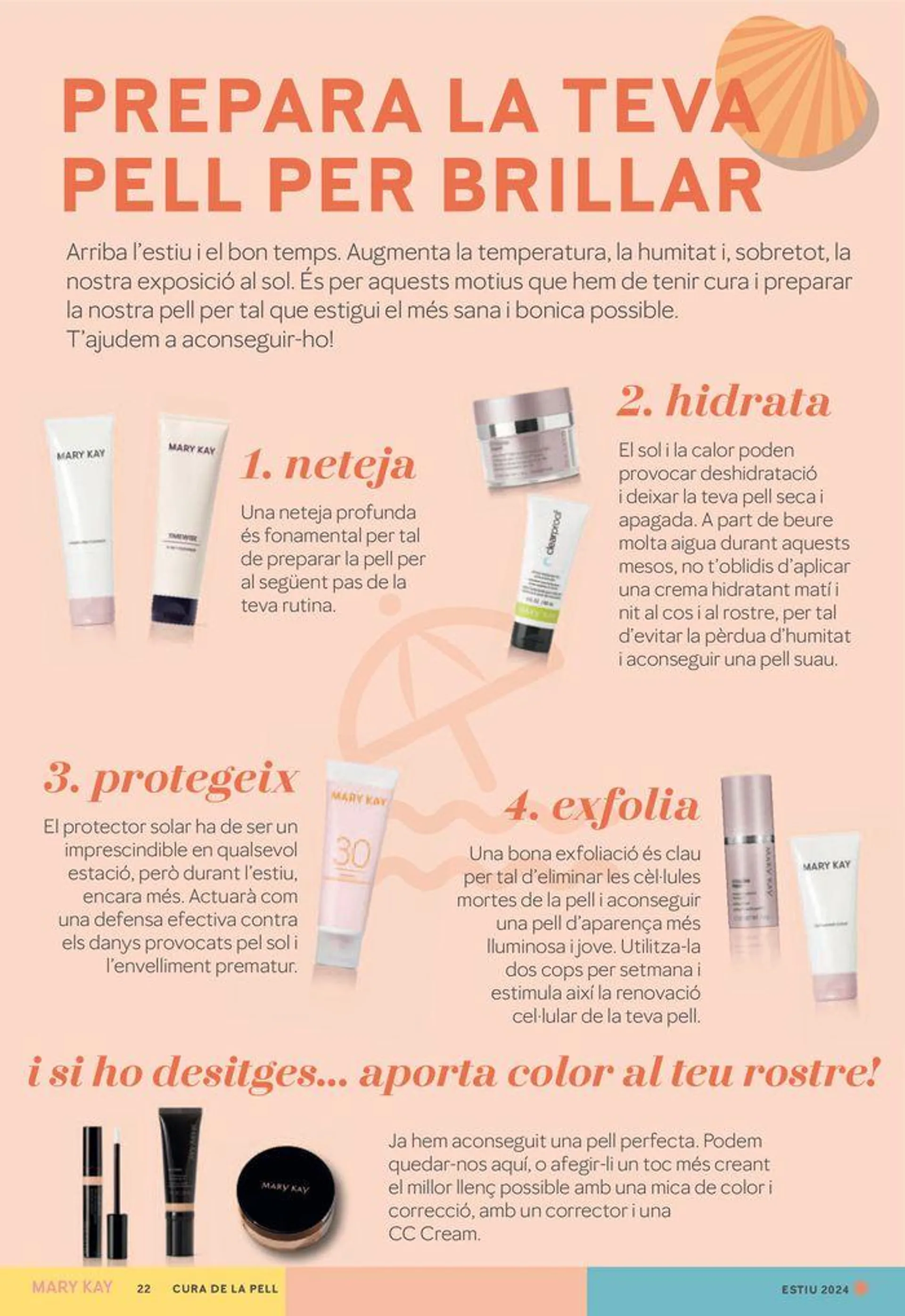 Folleto "Belleza Mary Kay" - Verano 2024 Catalán - 22