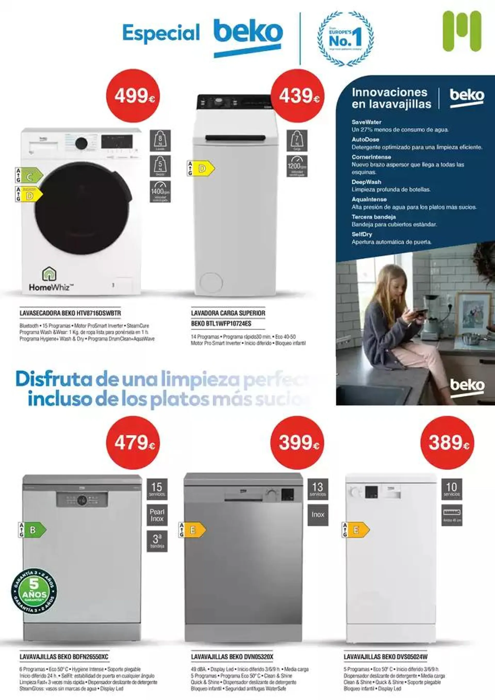 Catálogo de  ESPECIAL BEKO 8 de mayo al 31 de mayo 2025 - Página 5