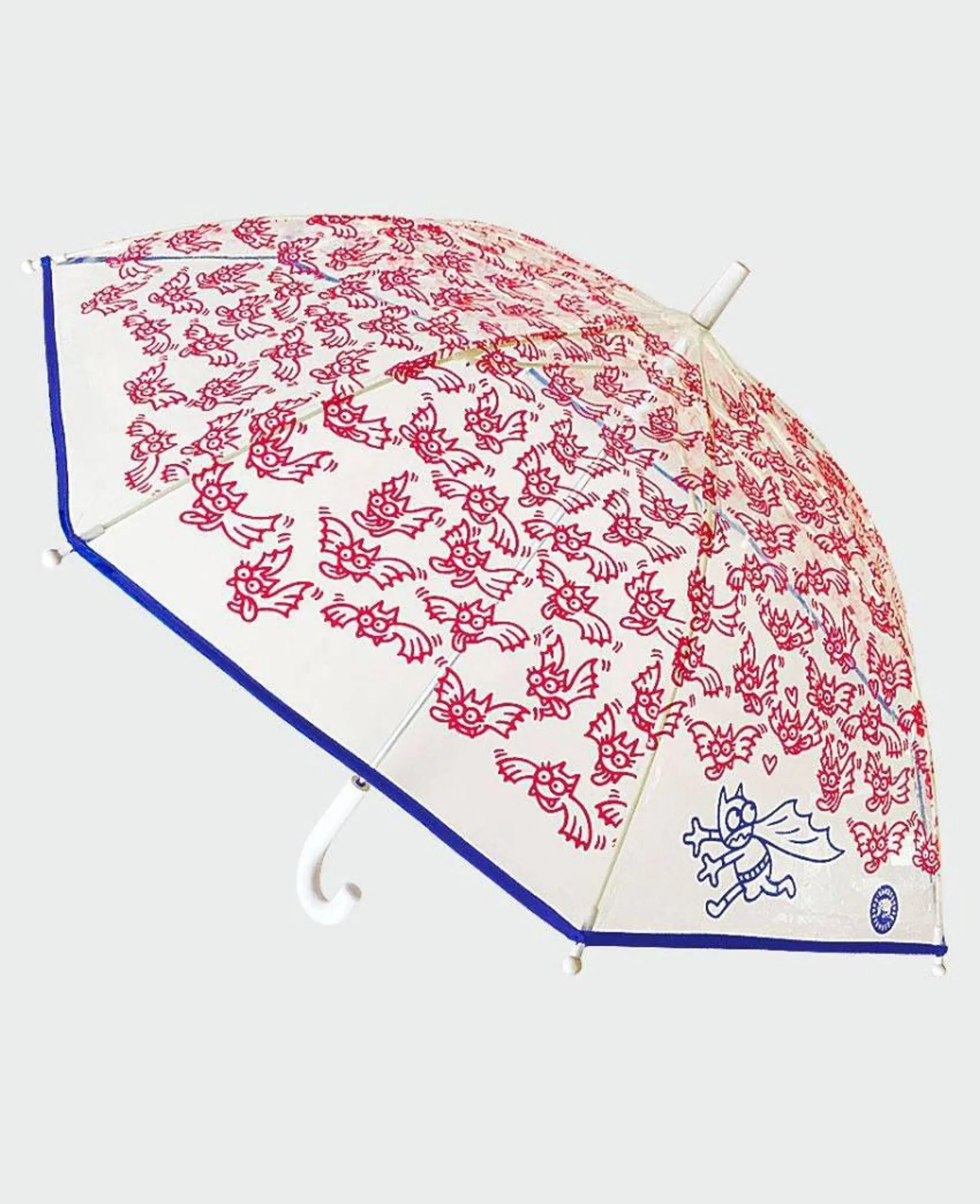 Paraguas infantil transparente Fans