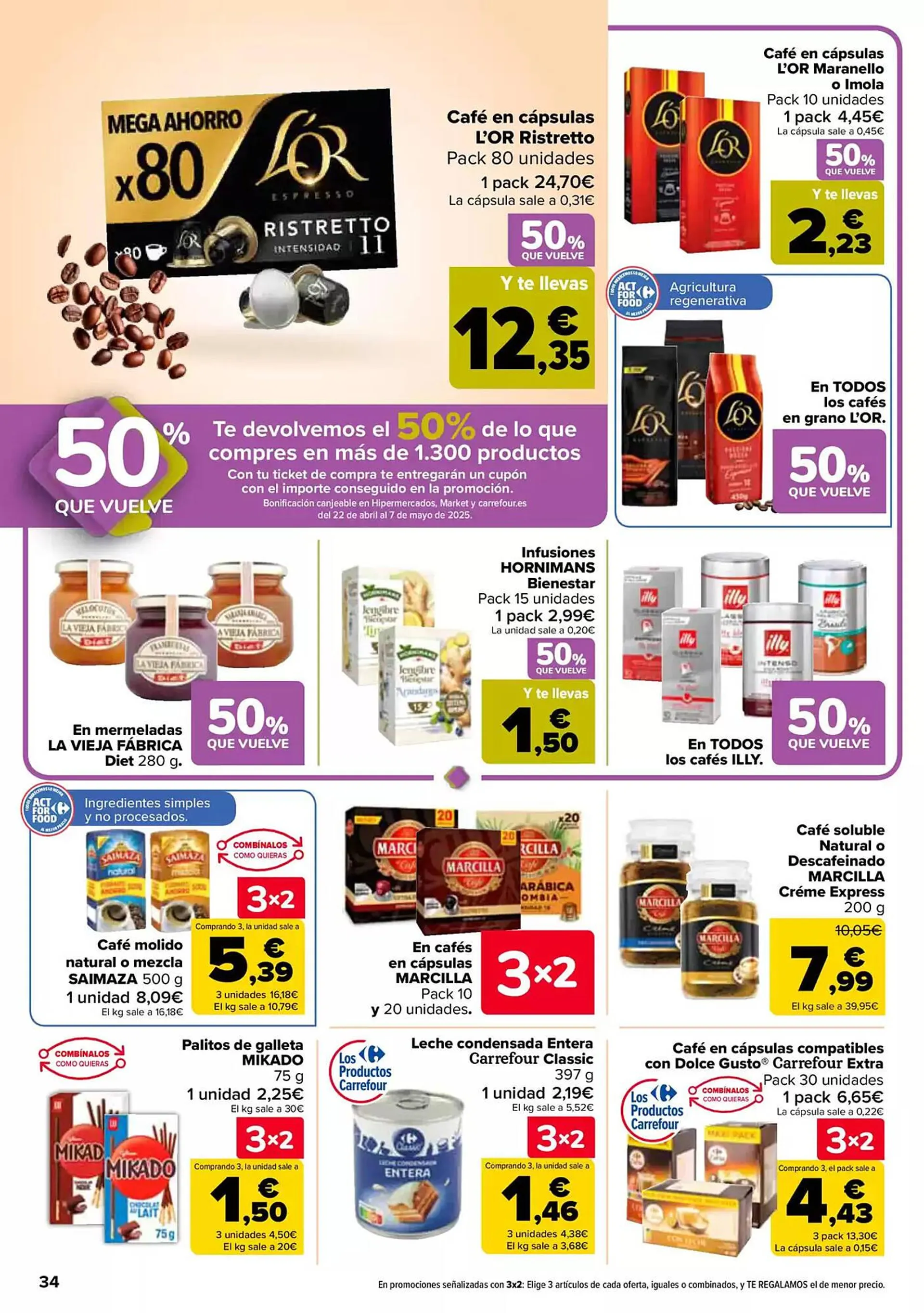 Catálogo de Folleto Carrefour 10 de abril al 21 de abril 2025 - Página 34