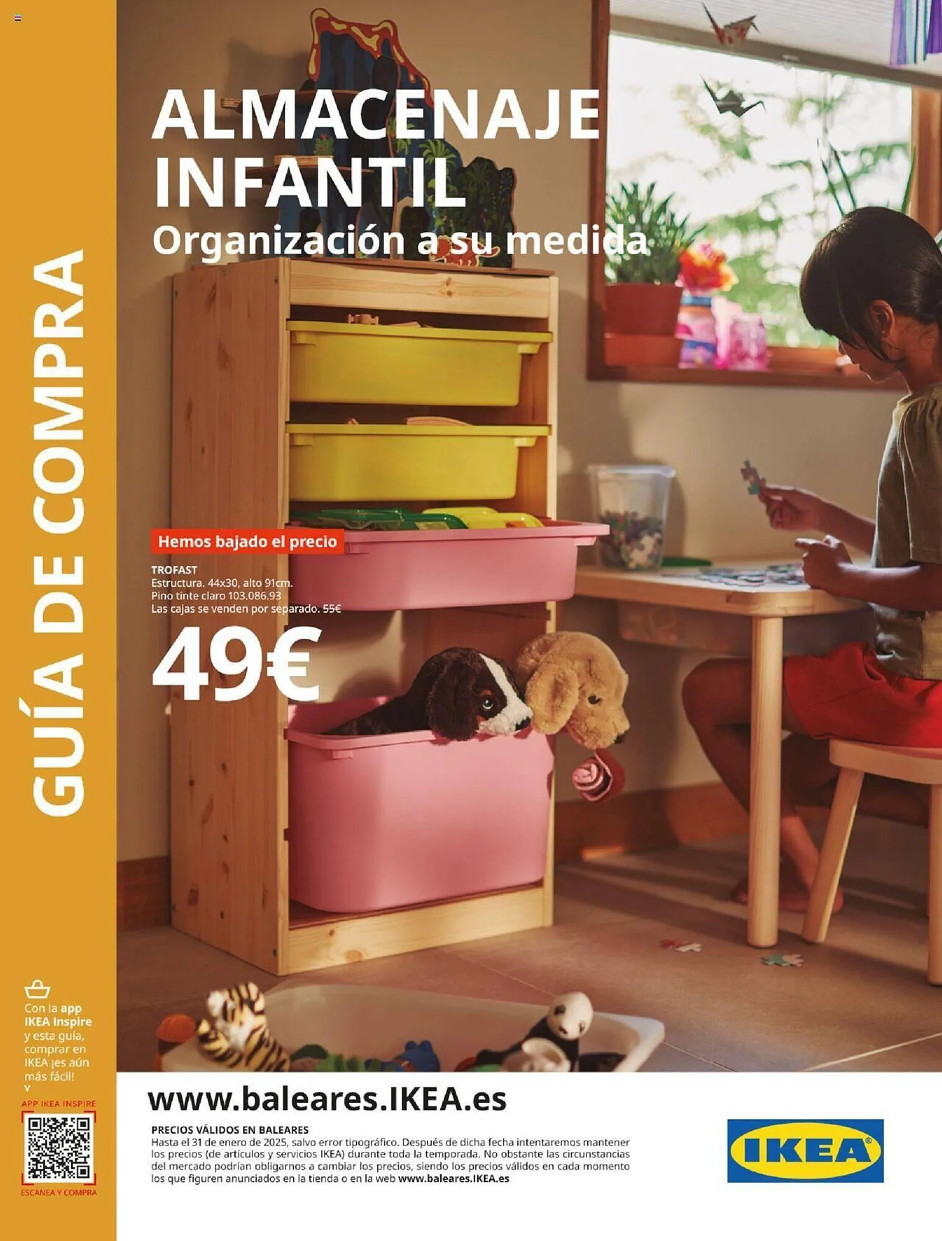 Folleto Almacenaje Infantil IKEA - 1