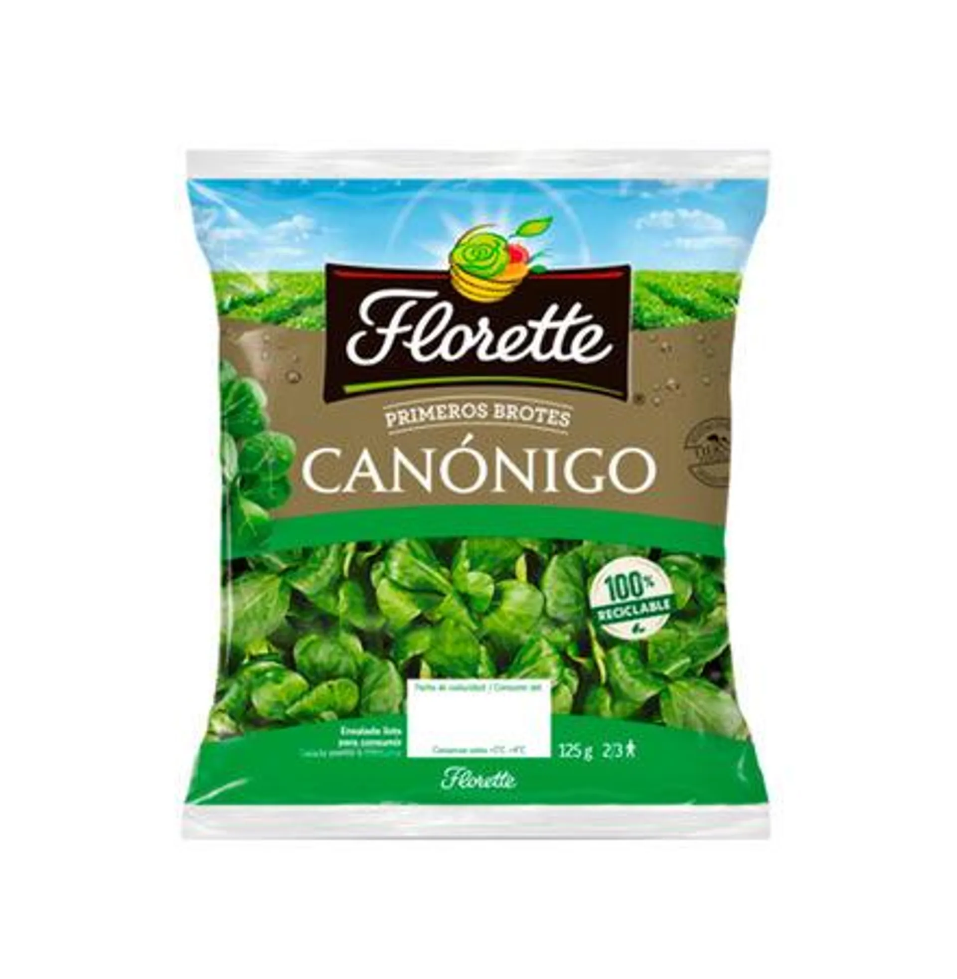 Ensalada canónigos Florette 125g