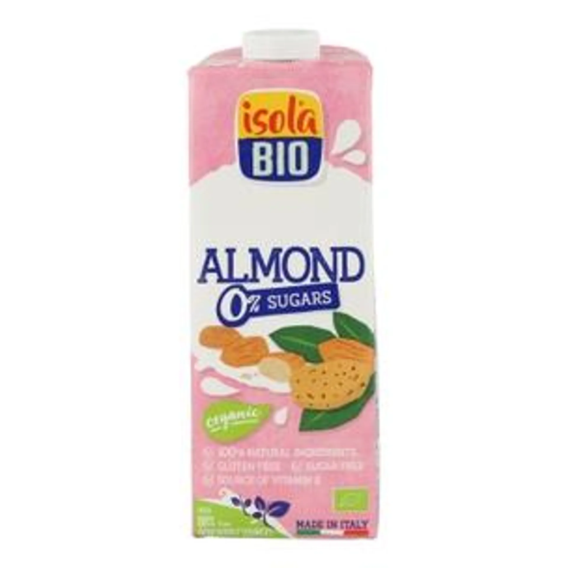 Bebida de Almendras Sin Azúcar Bio Isola Bio 1 L