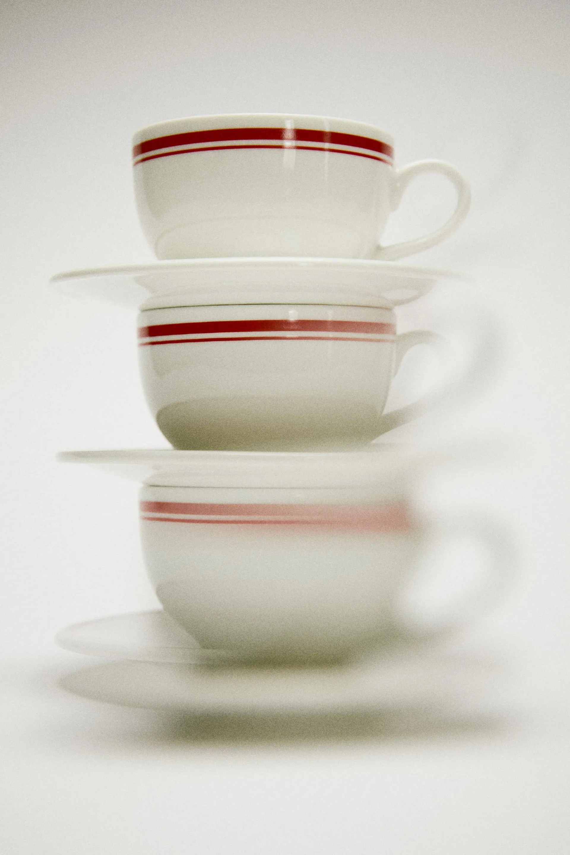 Pack de 2 tazas y platillos para capuchino