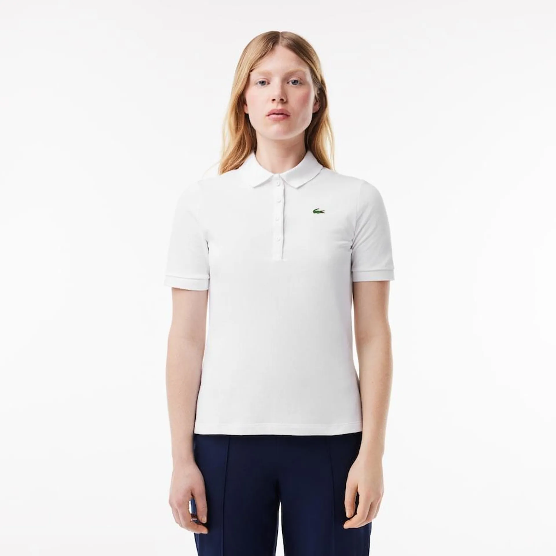 Polo de mujer Lacoste SPORT Golf slim fit en algodón ecológico