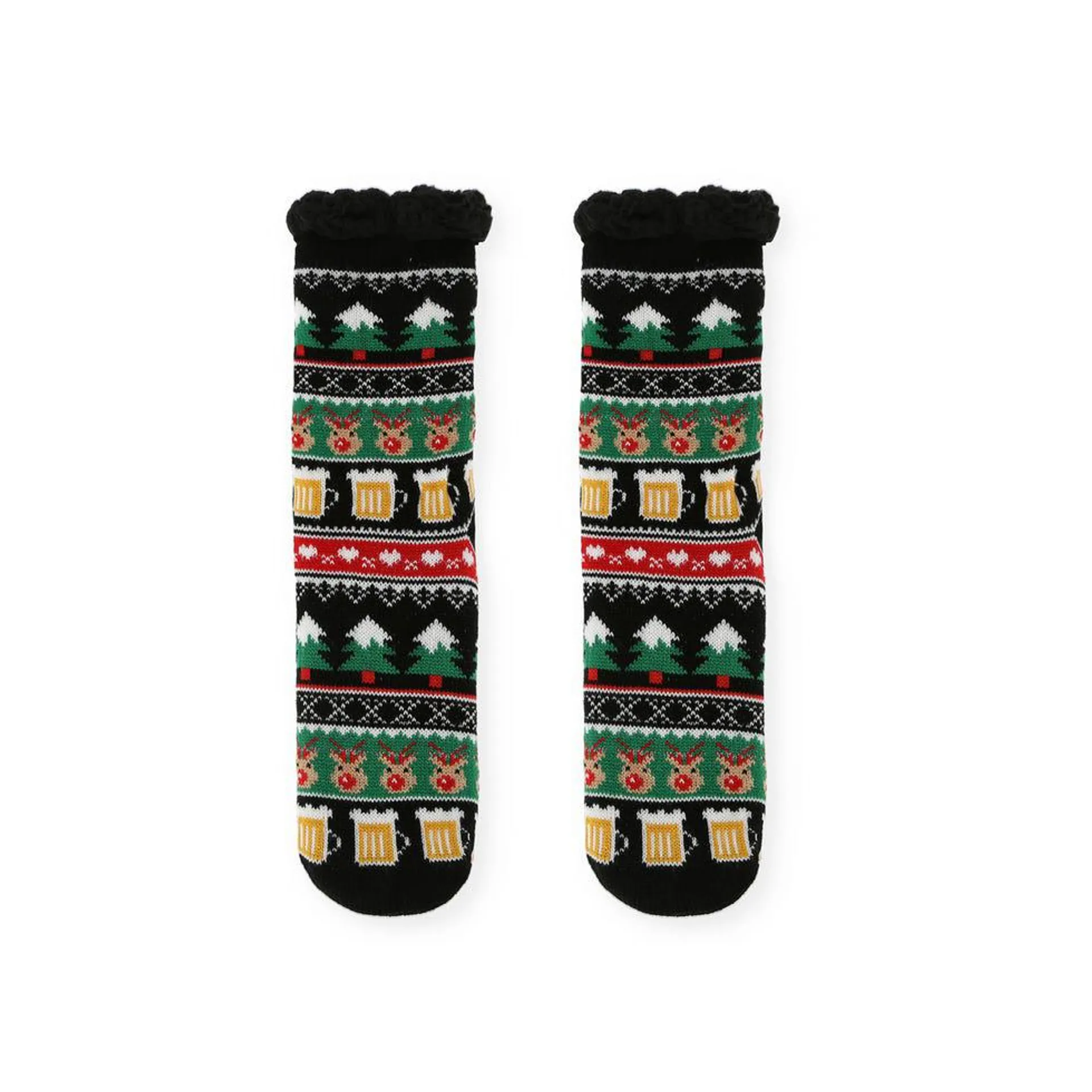 Calcetines gruesos navideños – Arcade talla - L/XL