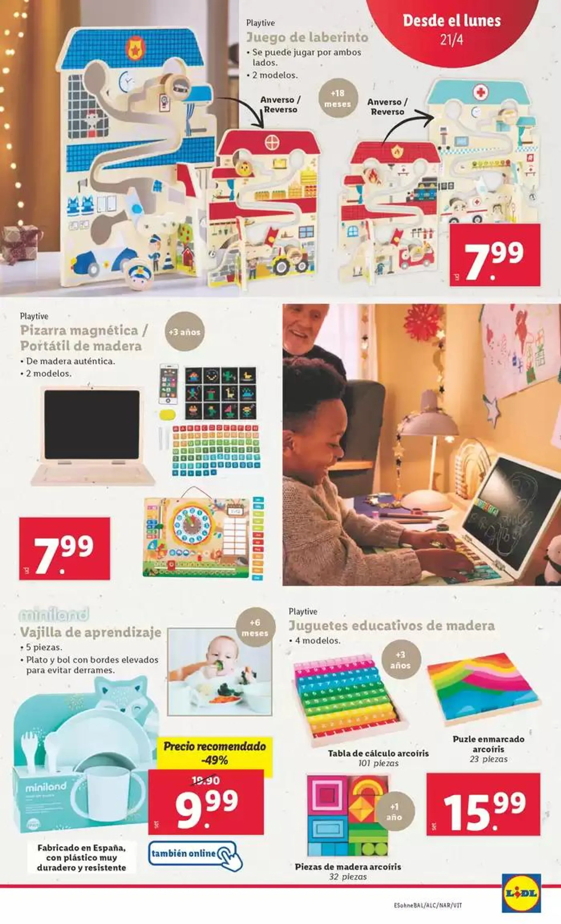Catálogo de ¡Bazar Lidl! Ofertas válidas del 21/04 al 27/04 21 de abril al 27 de abril 2025 - Página 17