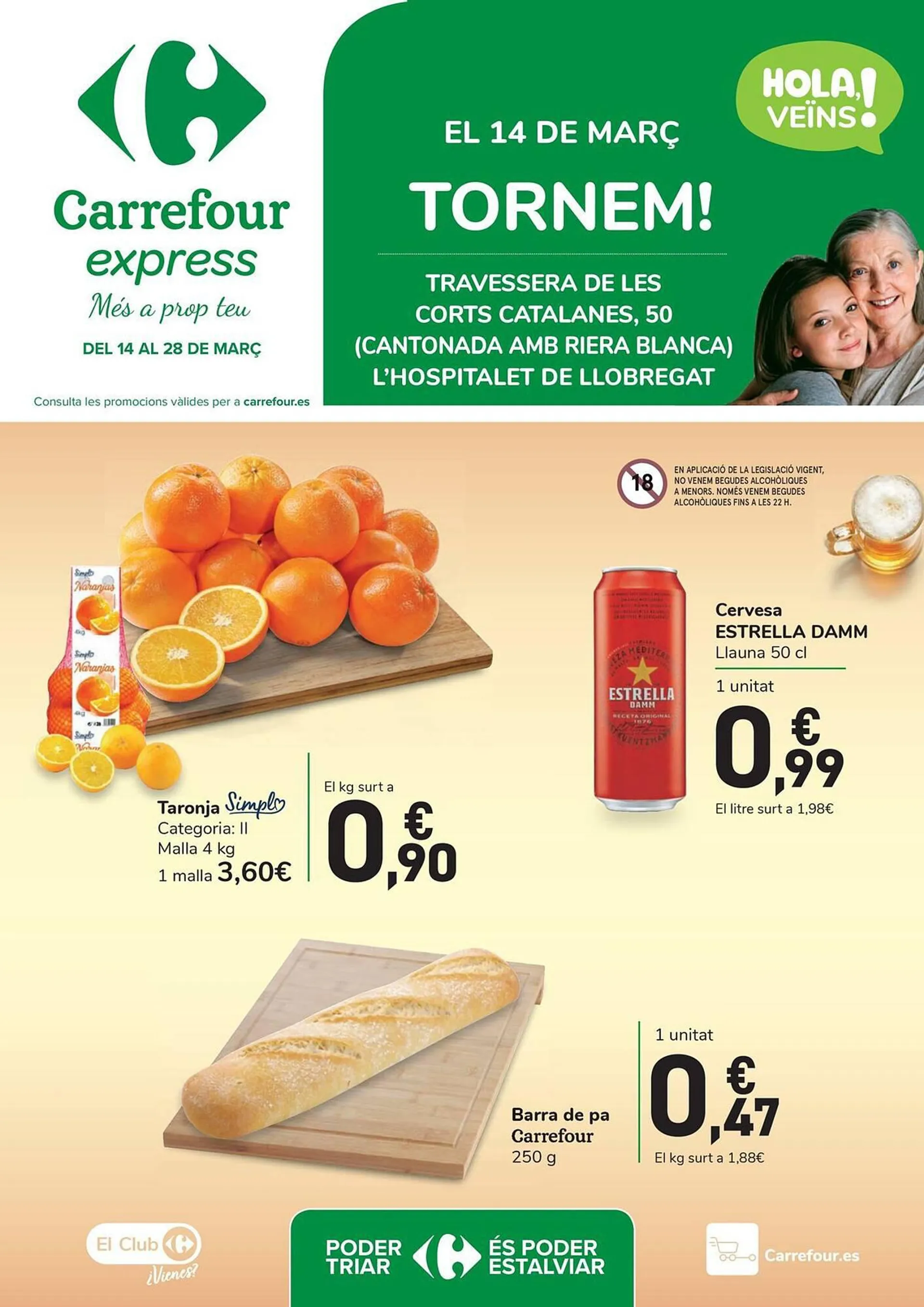 Catálogo de Folleto Carrefour Express 14 de marzo al 28 de marzo 2024 - Página 1