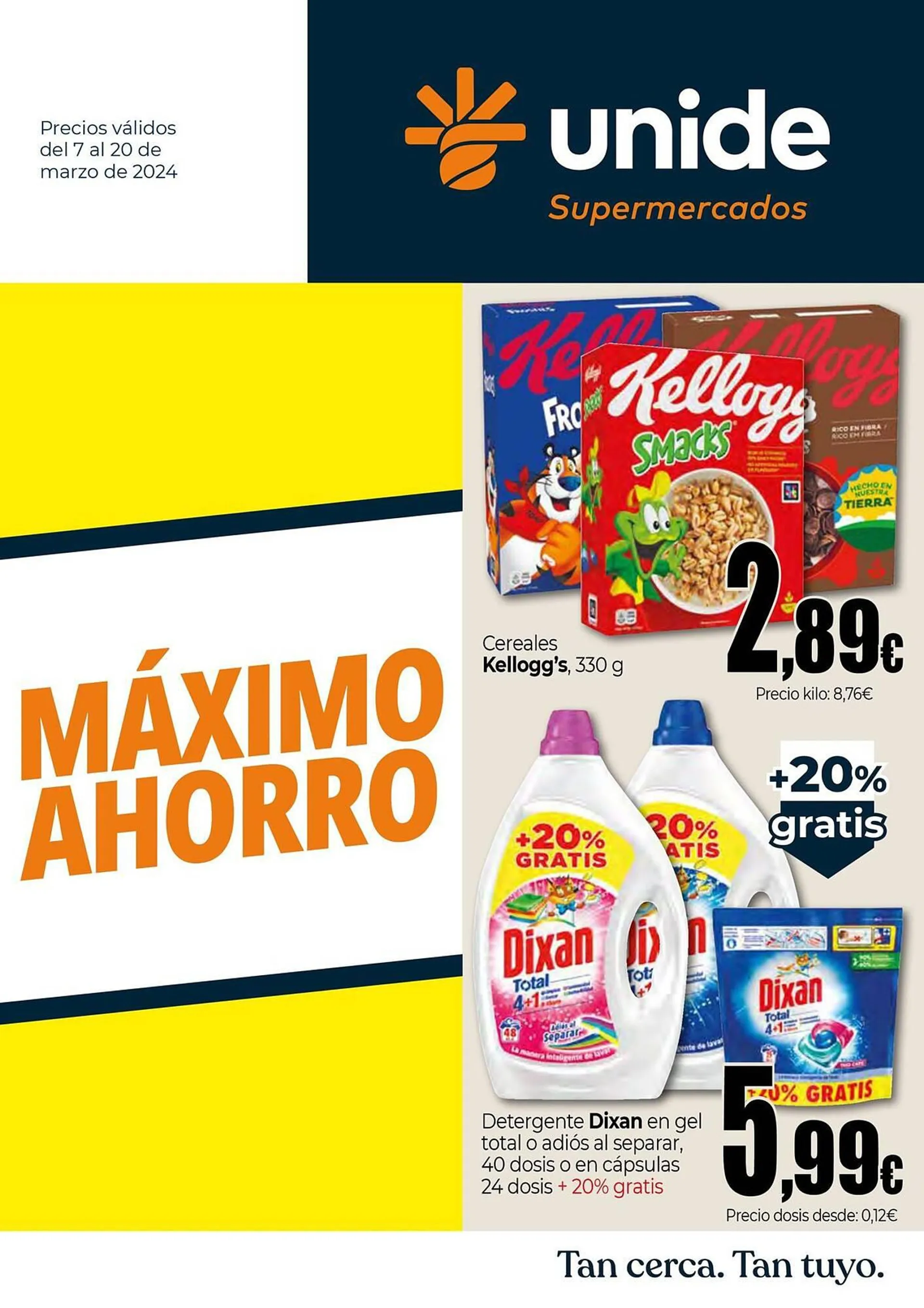 Catálogo de Folleto Unide Supermercados 7 de marzo al 20 de marzo 2024 - Página 1