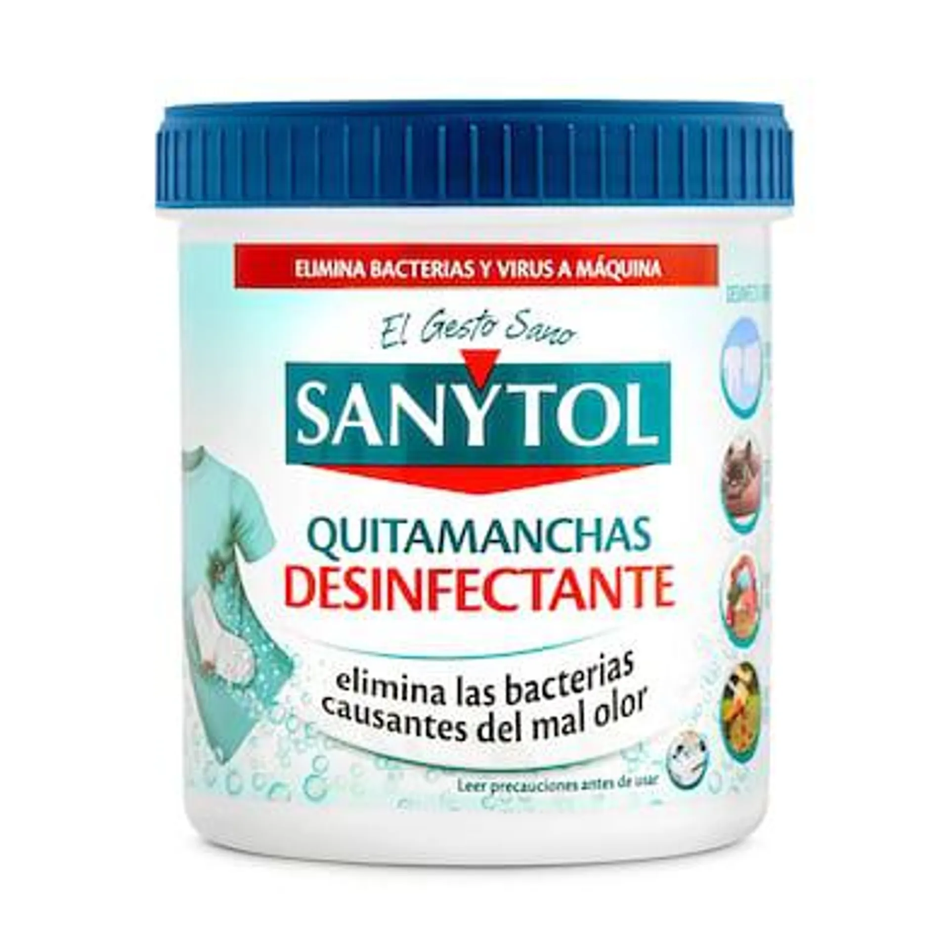 Quitamanchas desinfectante Sanytol bote 450 g