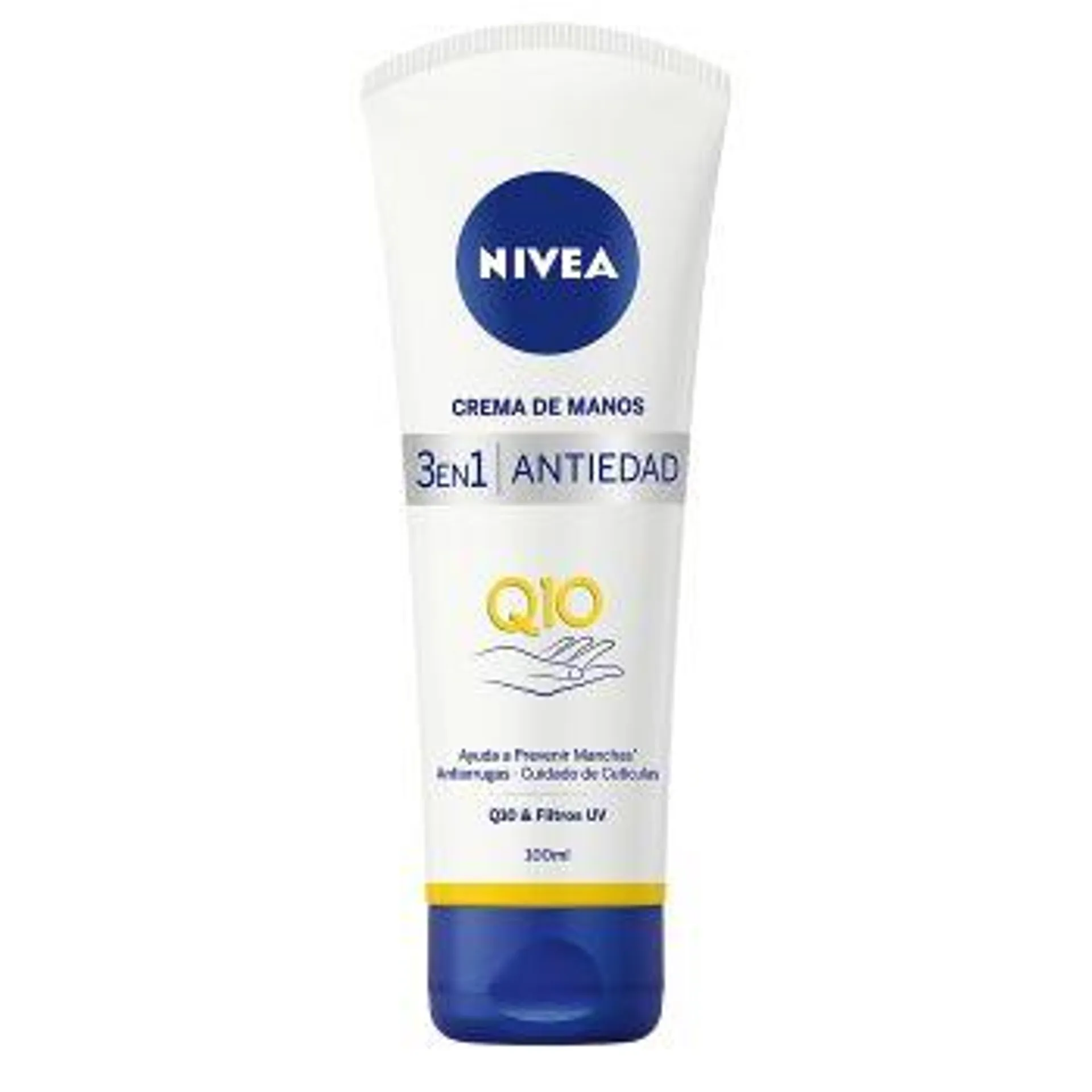 Q10 Crema de Manos Antiedad 3 en 1