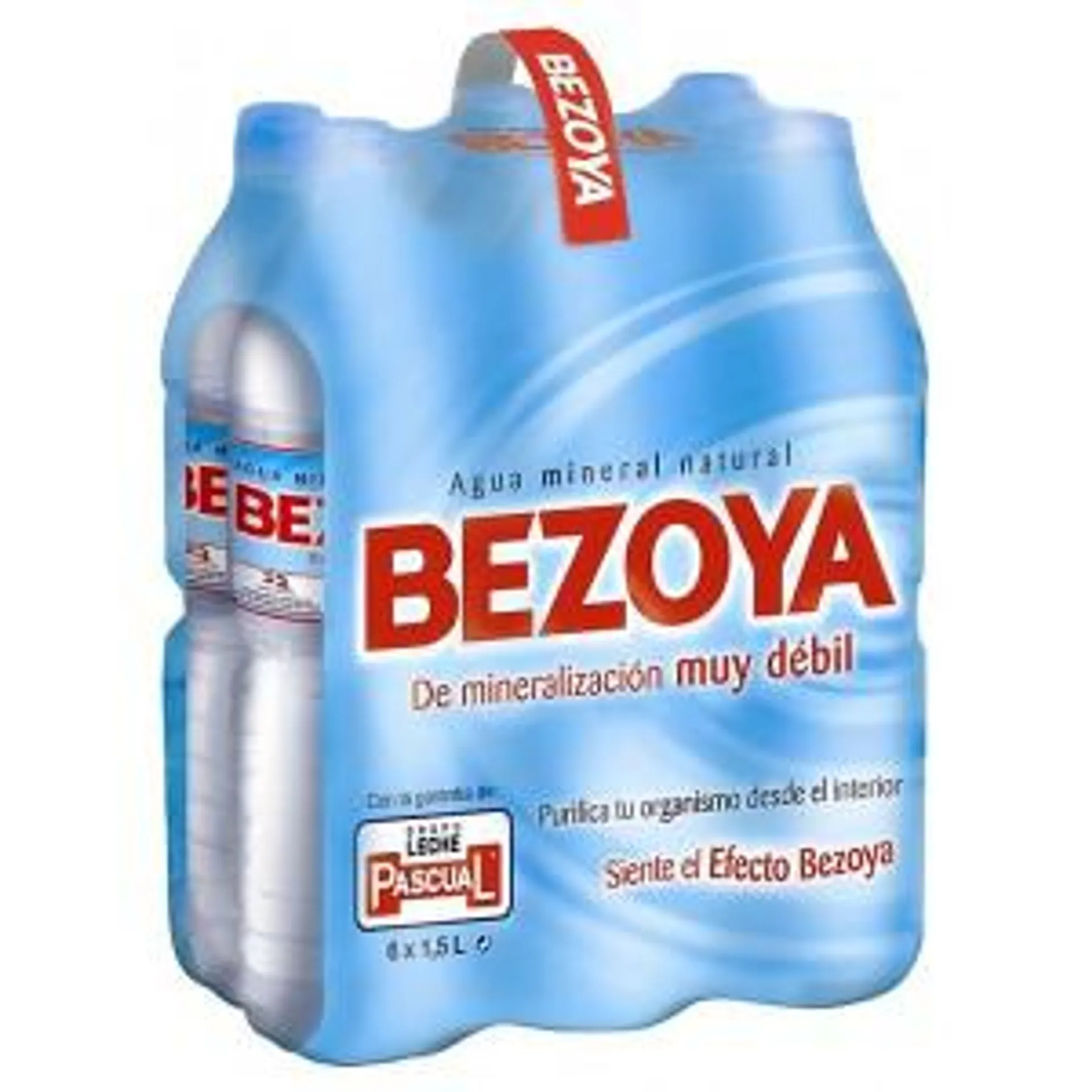 Agua Bezoya Pack De 6 Botellas 1,5 Litros