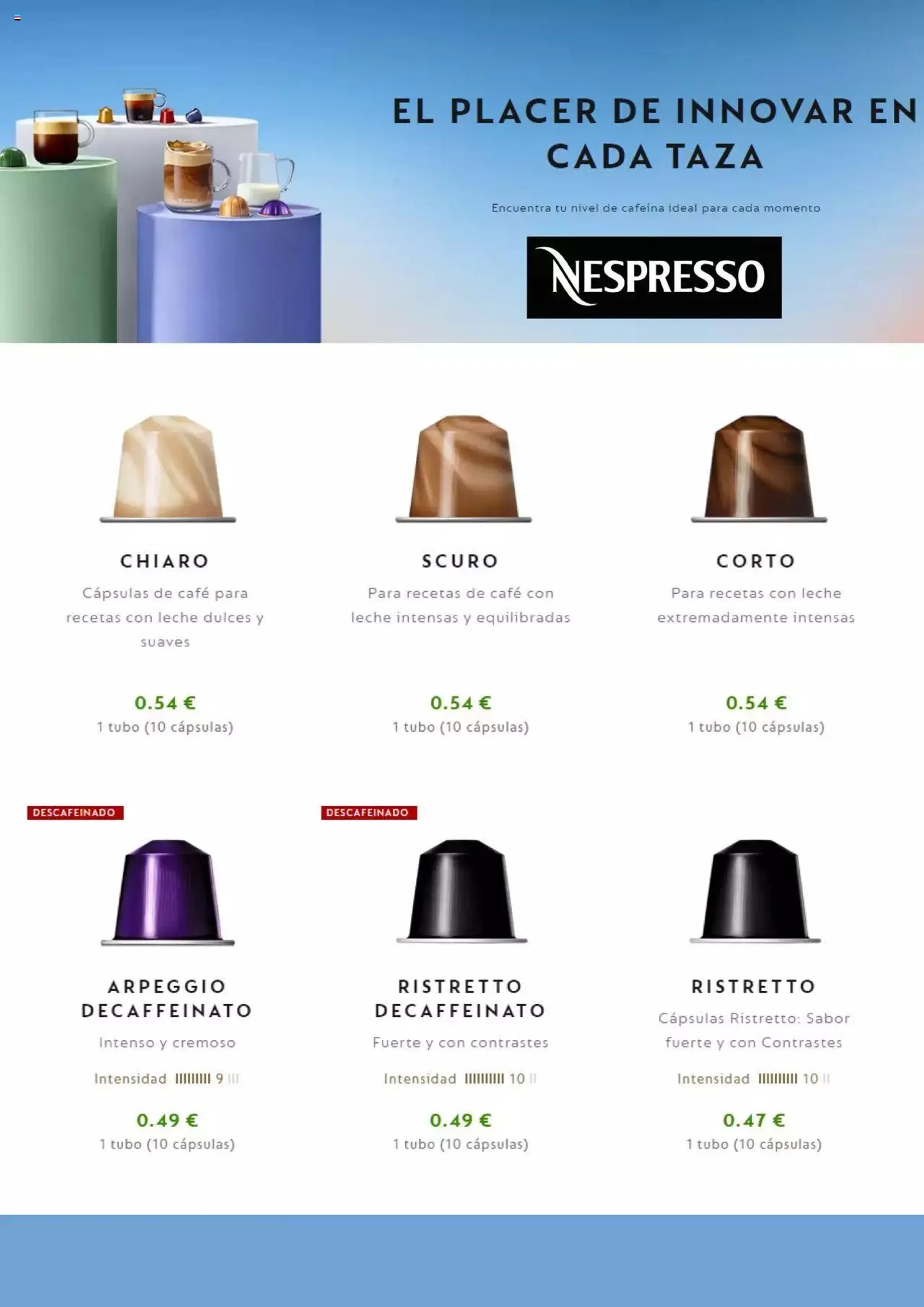 Nespresso ofertas - 2