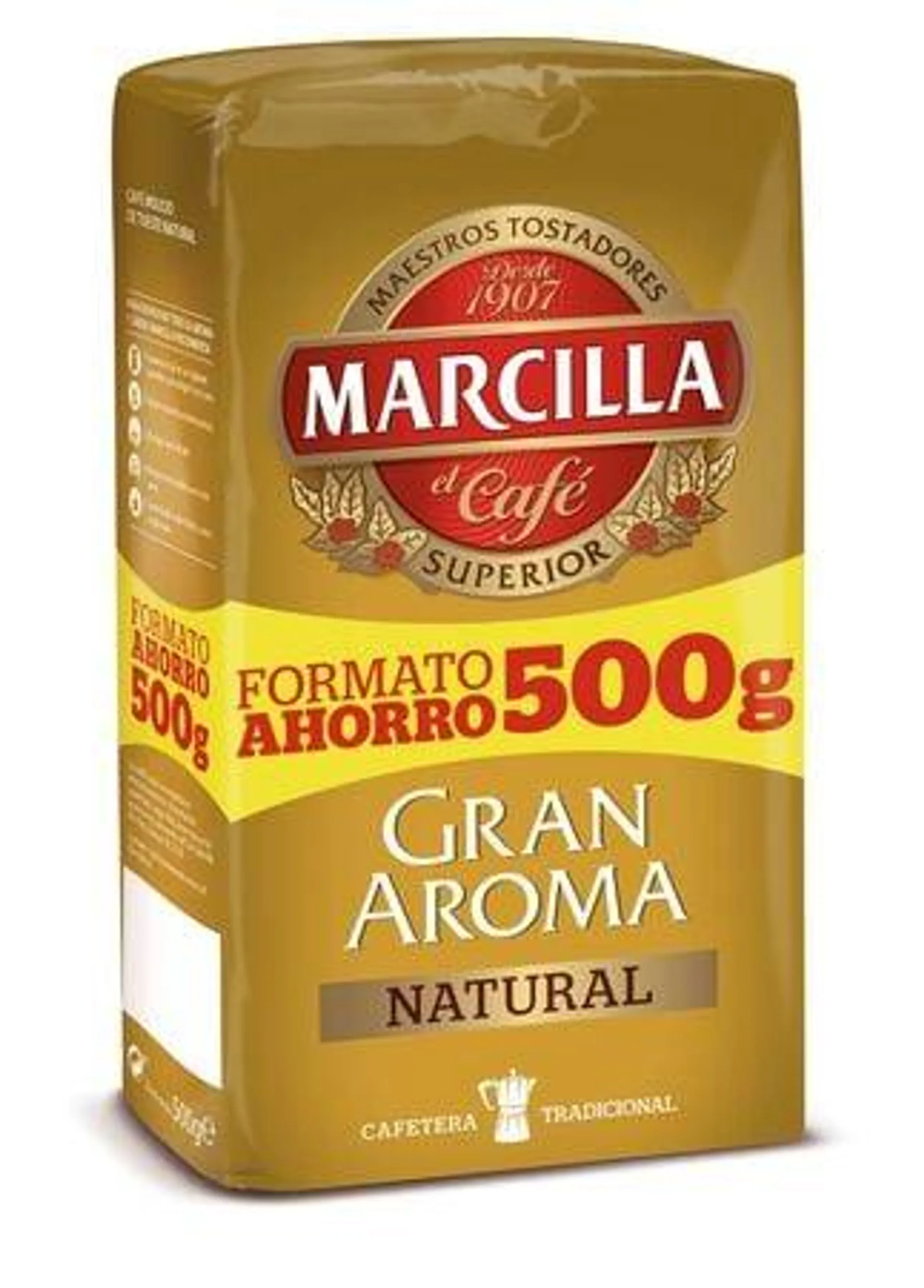 Café molido Marcilla 500g natural