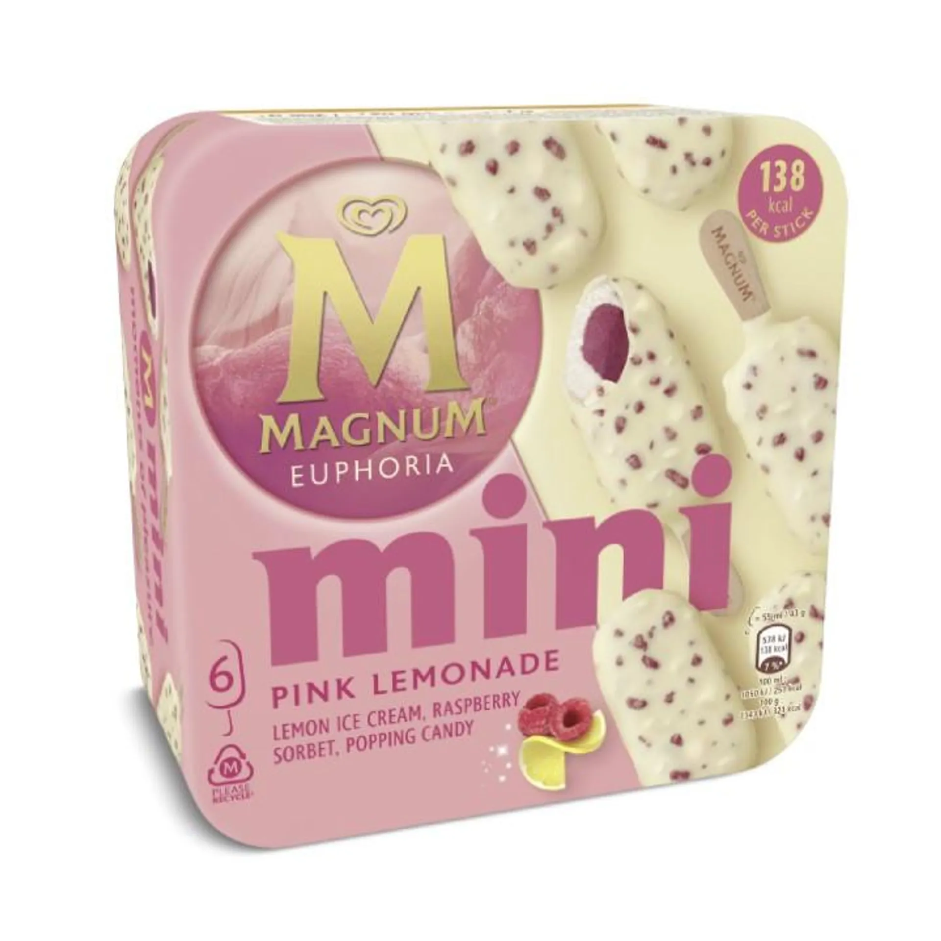 Magnum euphoria mini x 6 55 ml