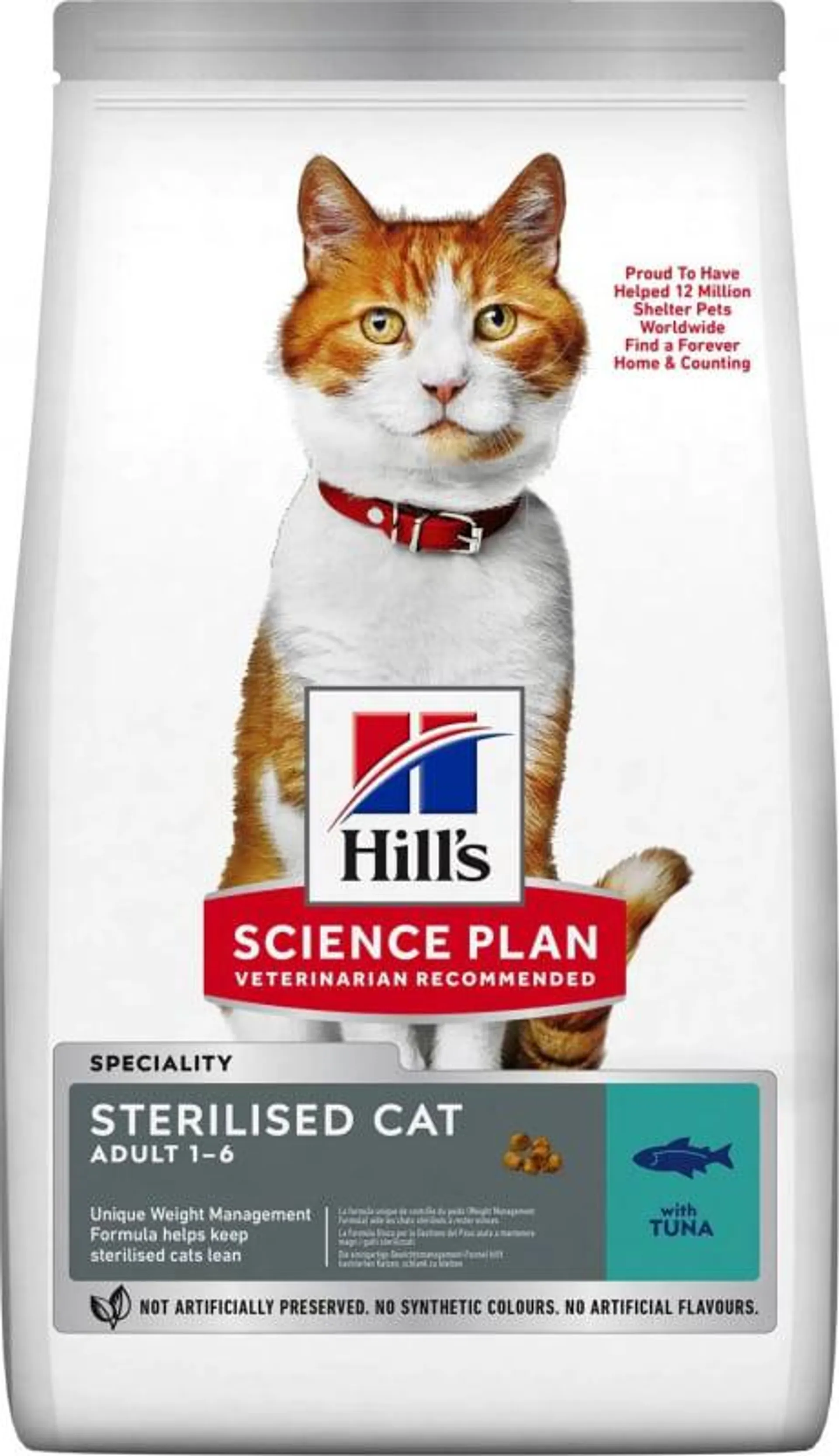 HILL'S Science Plan Adult Sterilised Cat Atún Pienso para gatos