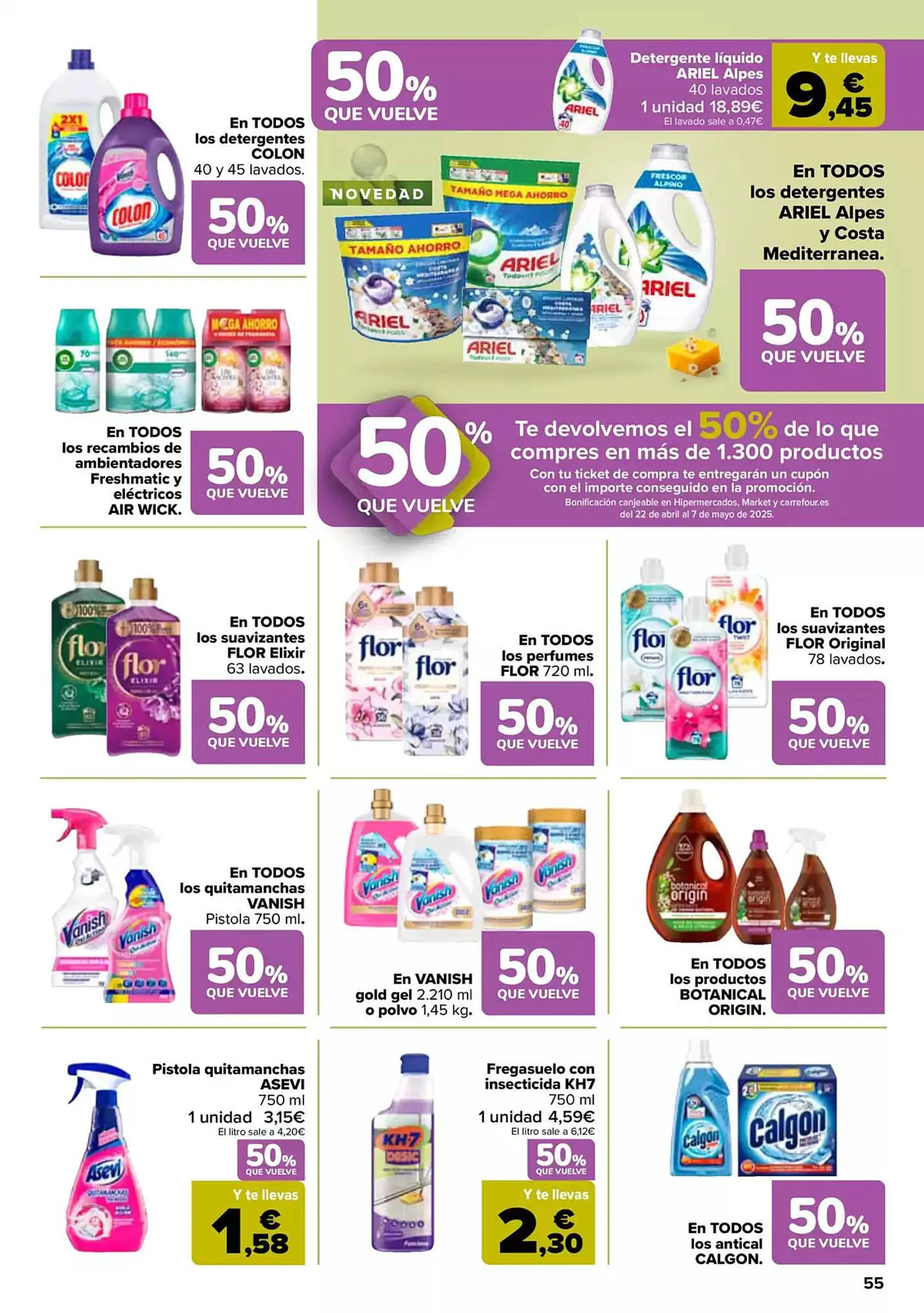 Catálogo de Folleto Carrefour 10 de abril al 21 de abril 2025 - Página 55
