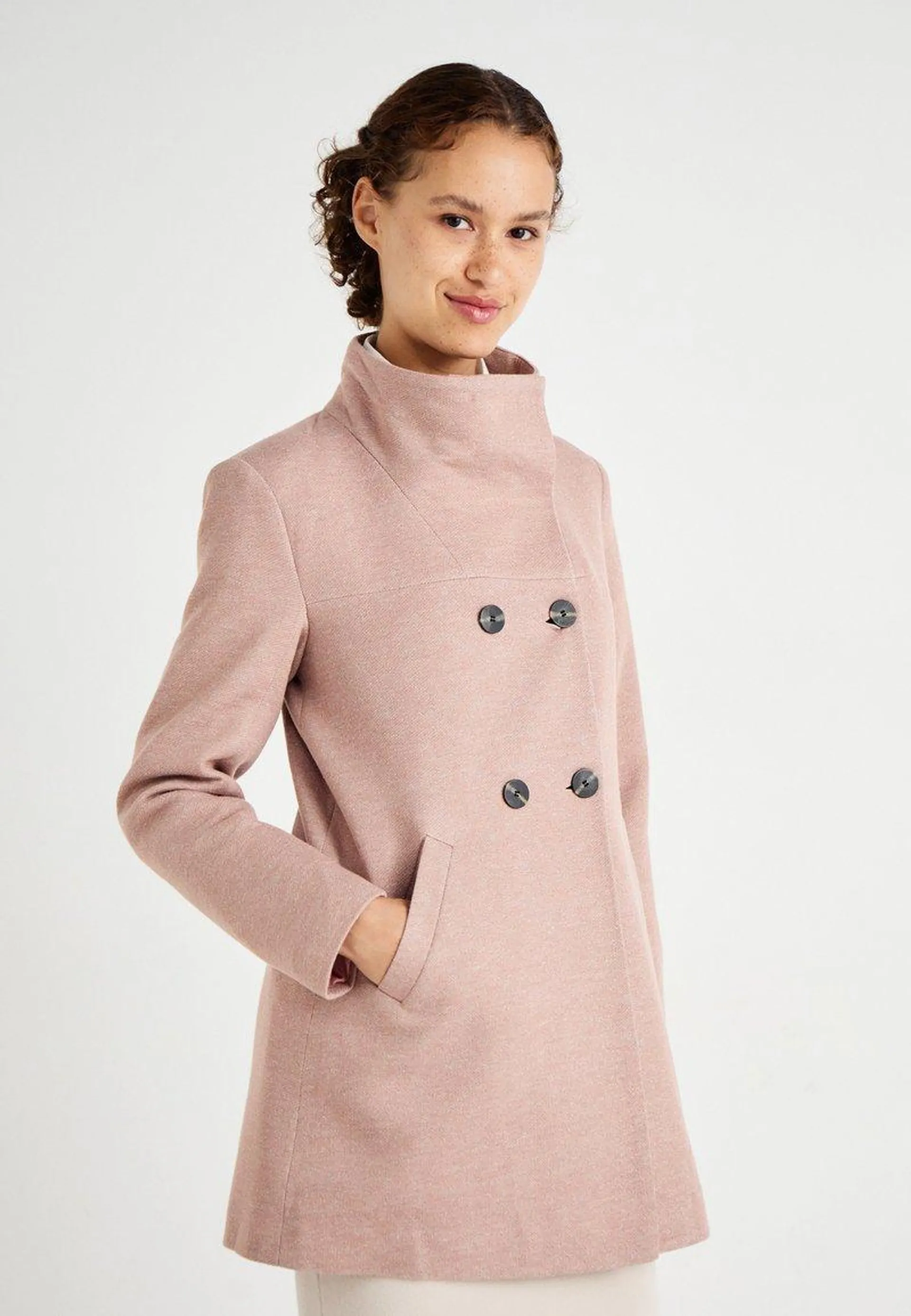 ONLSEDONA LIFE SOPHIA COAT - Abrigo corto - mocha mousse