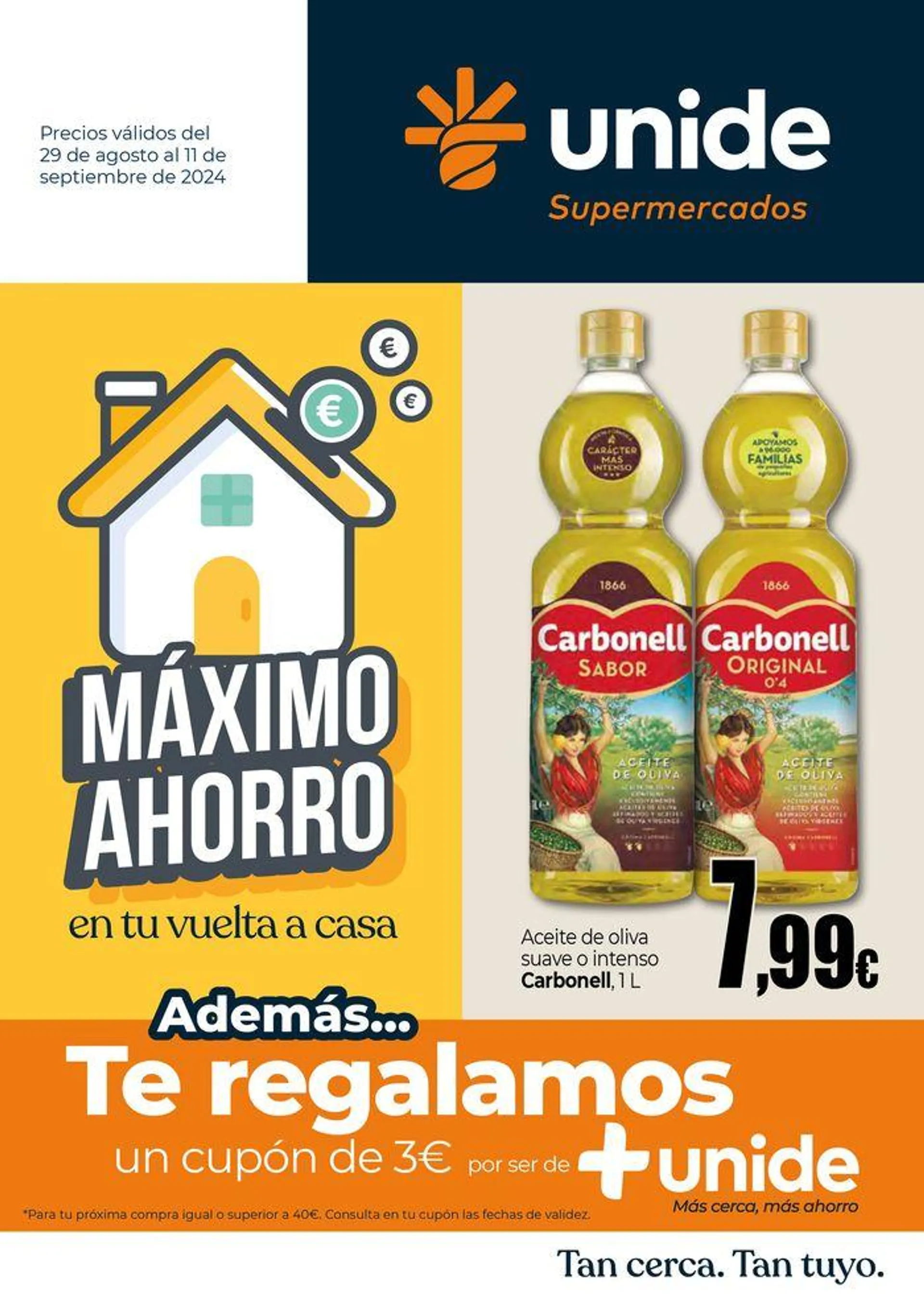 Máximo ahorro UNIDE Supermercados carne embandejada - 1