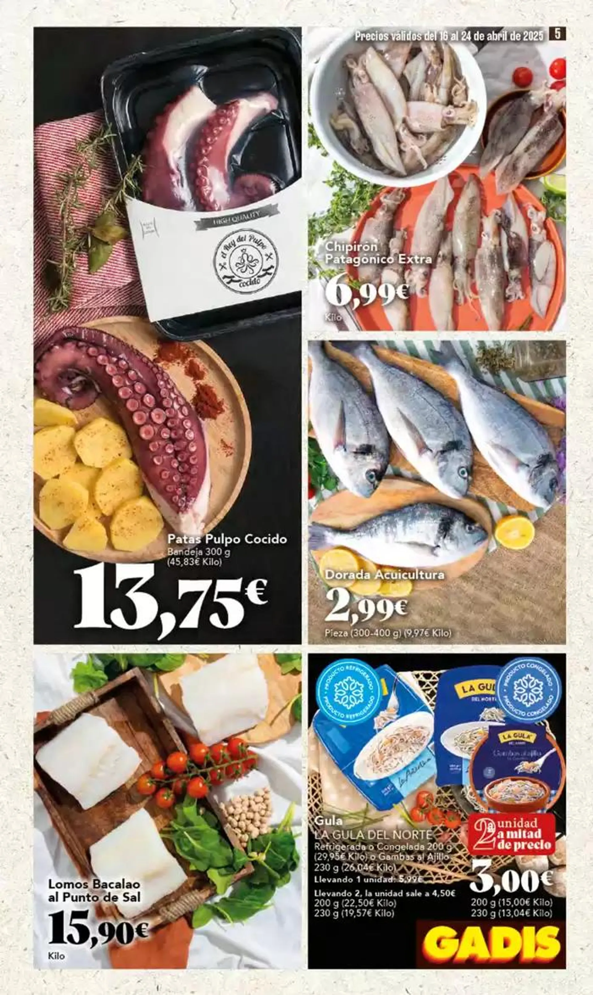 Catálogo de Precios válidos del 16 al 24 de abril 16 de abril al 24 de abril 2025 - Página 5