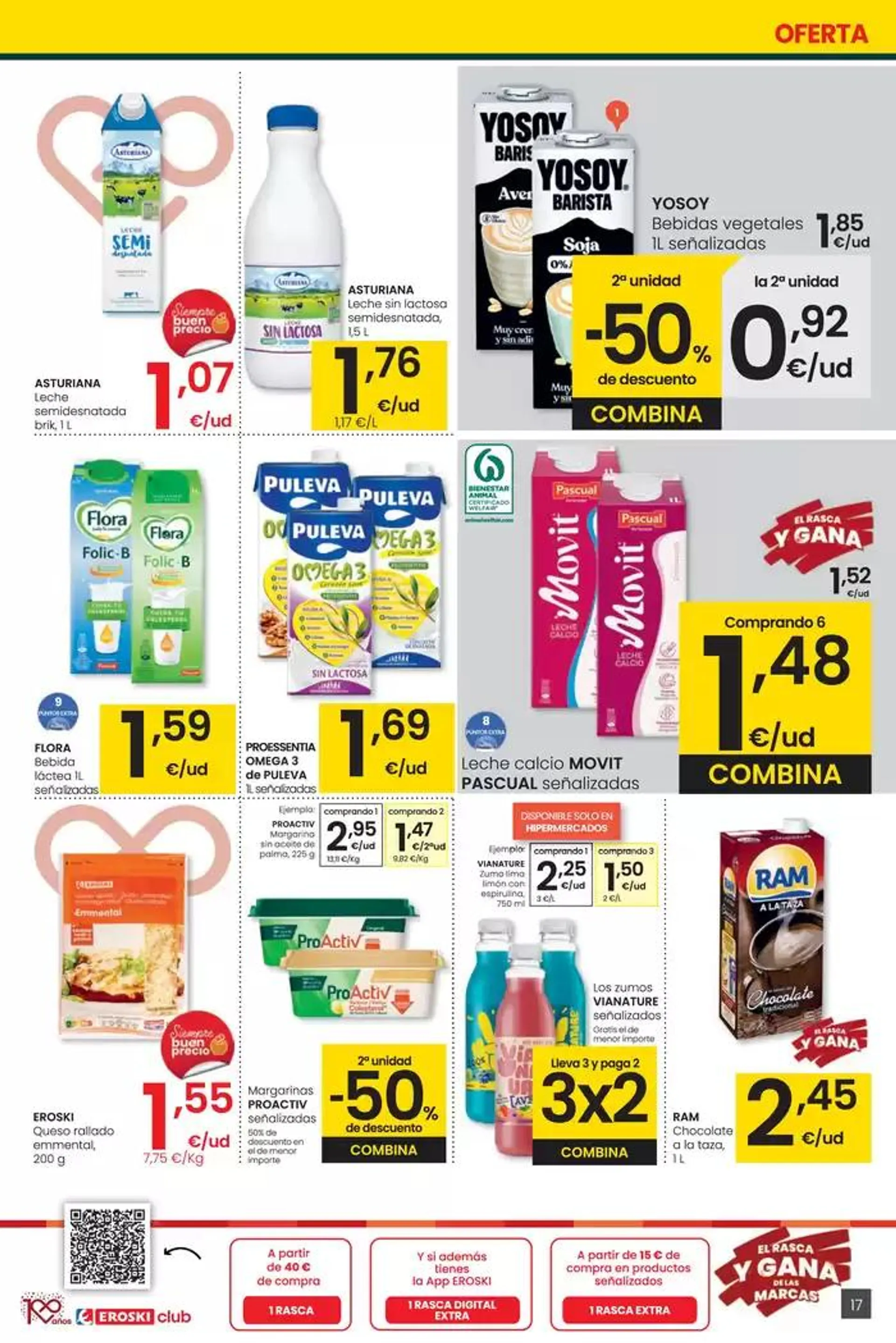 Catálogo de Más de 2000 productos, SIEMPRE A BUEN PRECIO HIPERMERCADOS EROSKI 31 de octubre al 12 de noviembre 2024 - Página 17