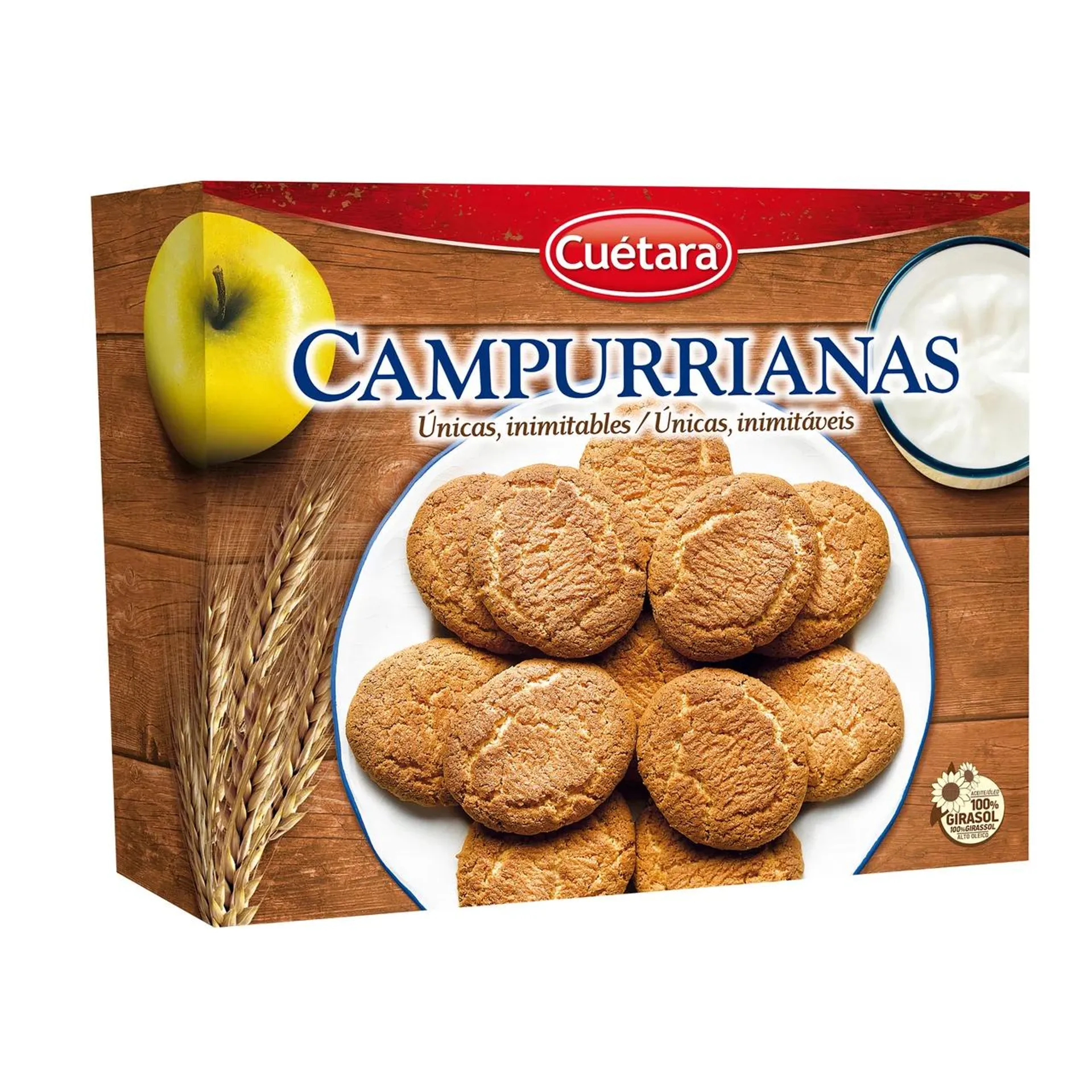 CUÉTARA Galleta campurrianas 466 g.