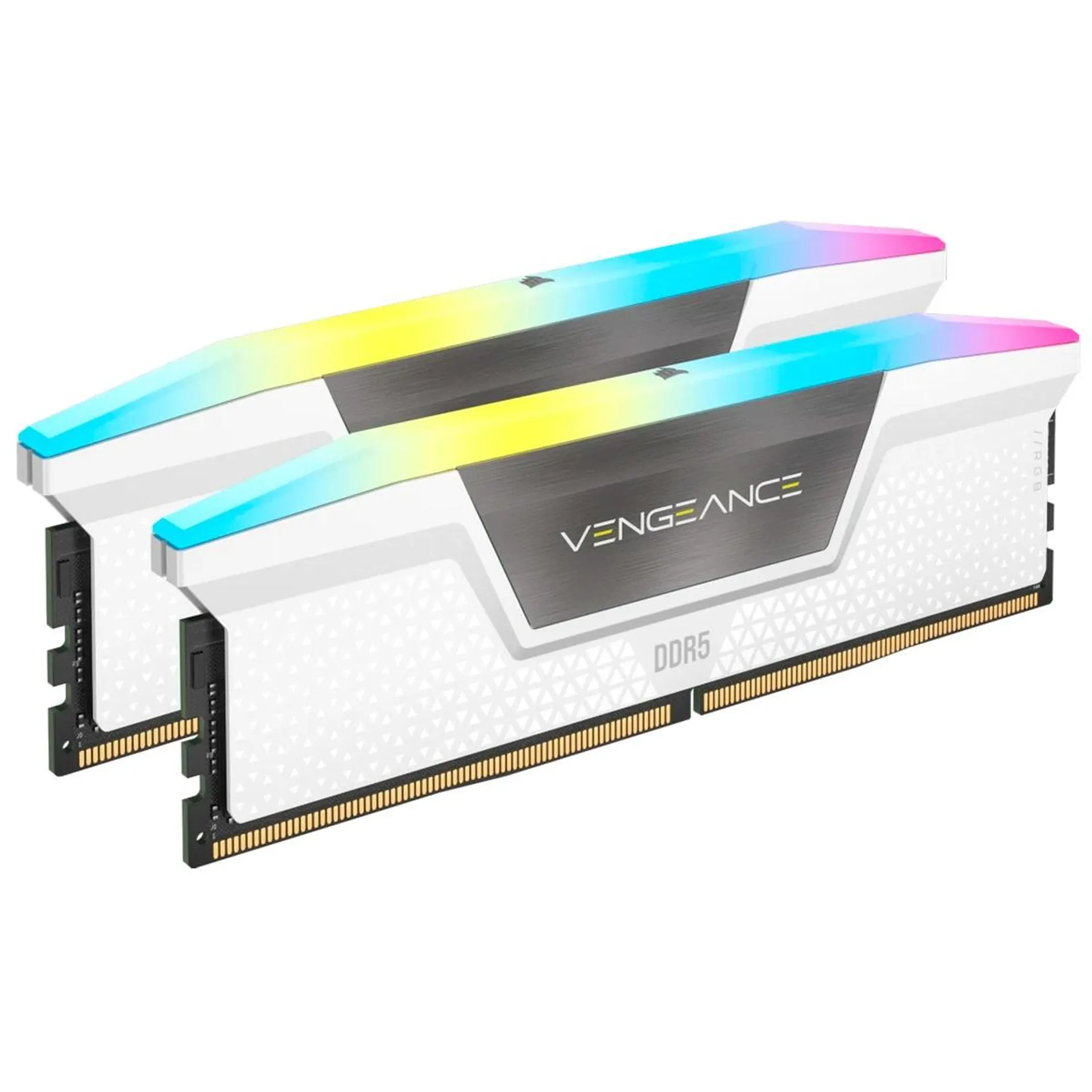 MEMORIA RAM CORSAIR VENGEANCE RGB CMH32GX5M2B5200C40W 2x16GB 5200MHz