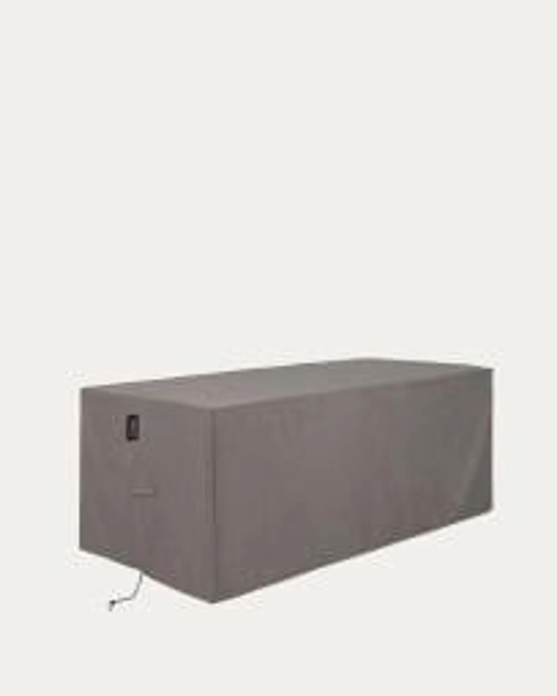Sofá 3 plazas de exterior Zivia de cuerda crudo y acero galvanizado verde 178 cm