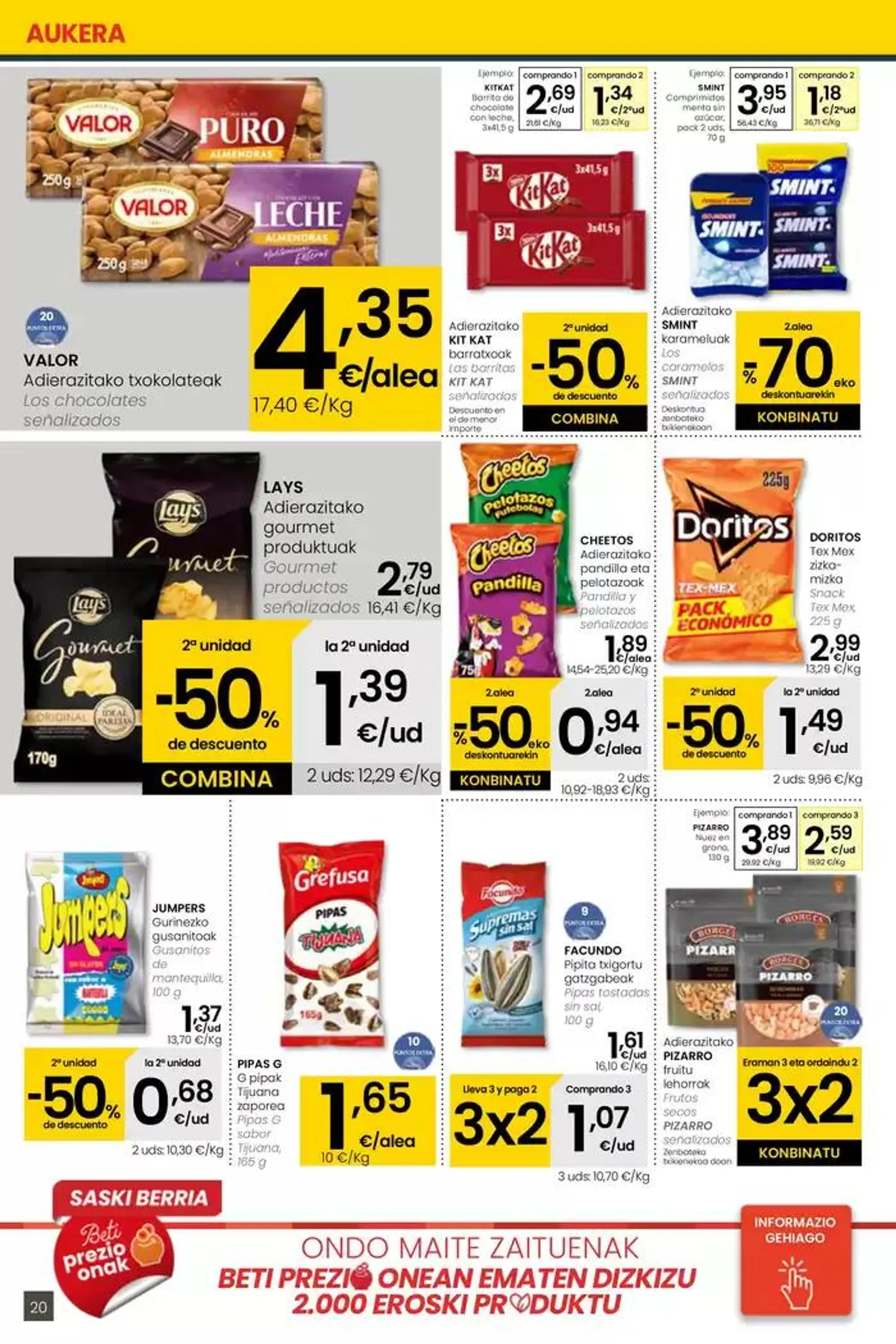 Catálogo de AUKERA OFERTA EROSKI CENTER 2 de mayo al 13 de mayo 2025 - Página 20