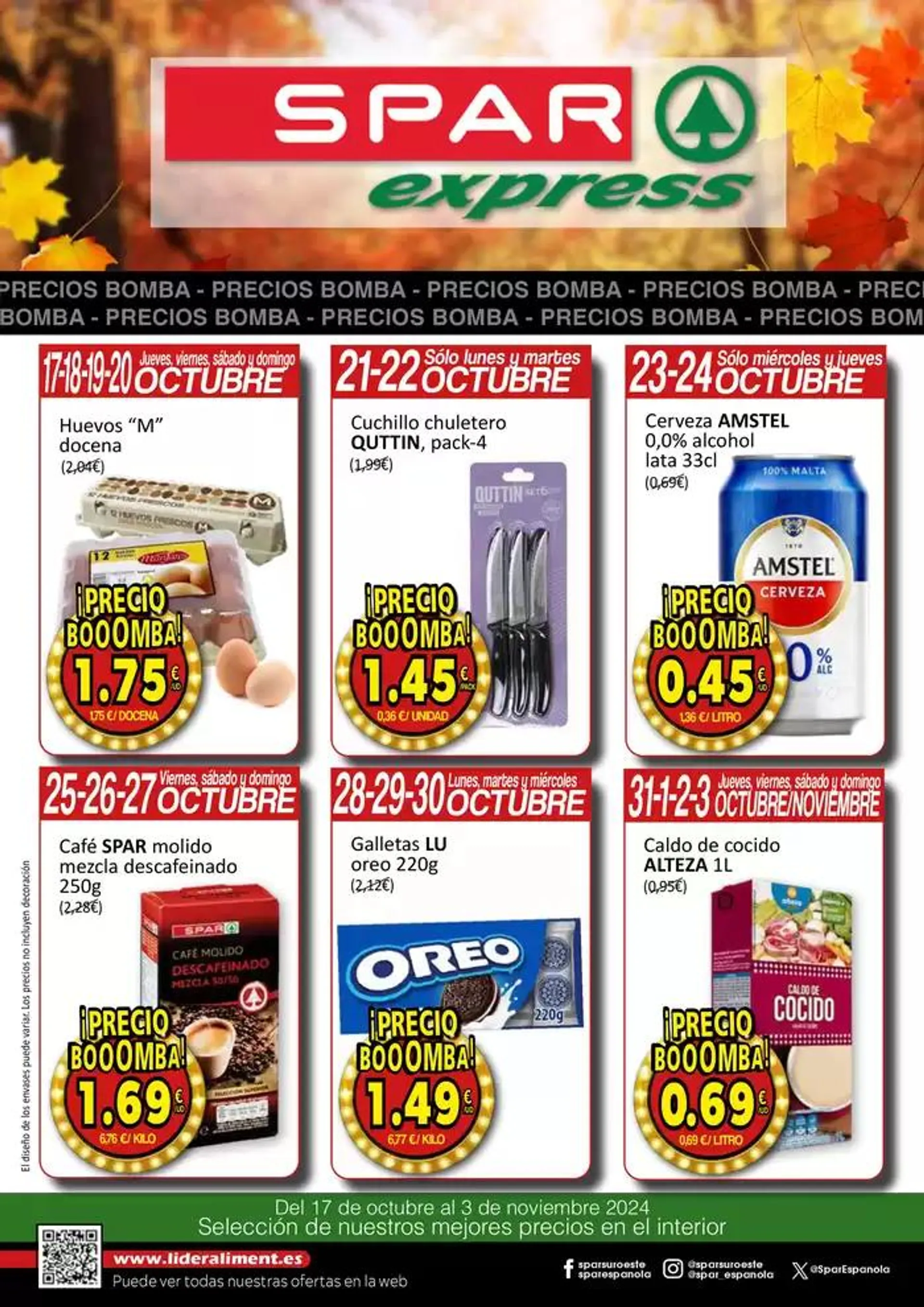 SPAR Express 17 octubre - 3 noviembre - 1