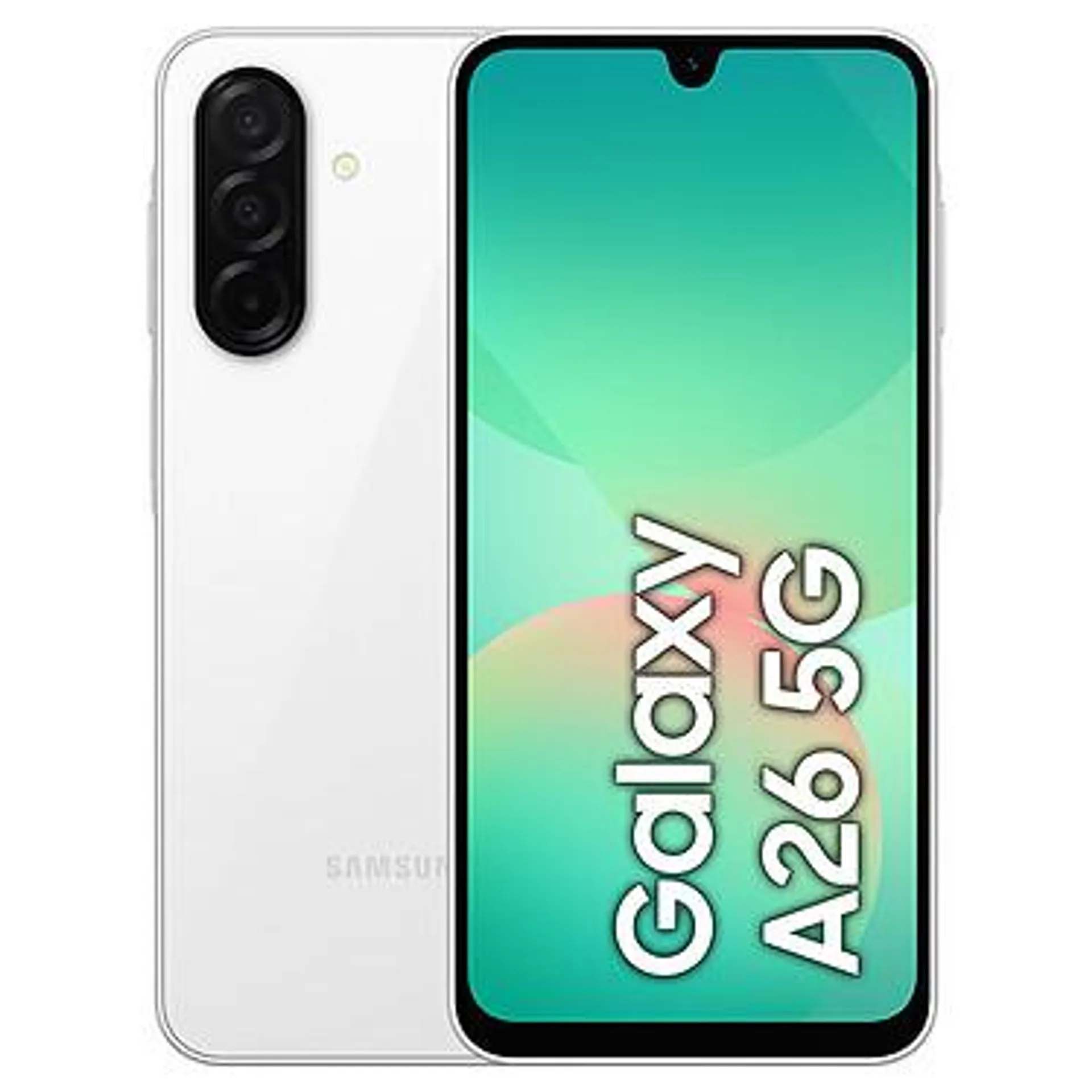 Samsung Galaxy A26 5G Blanco (8GB / 256GB).