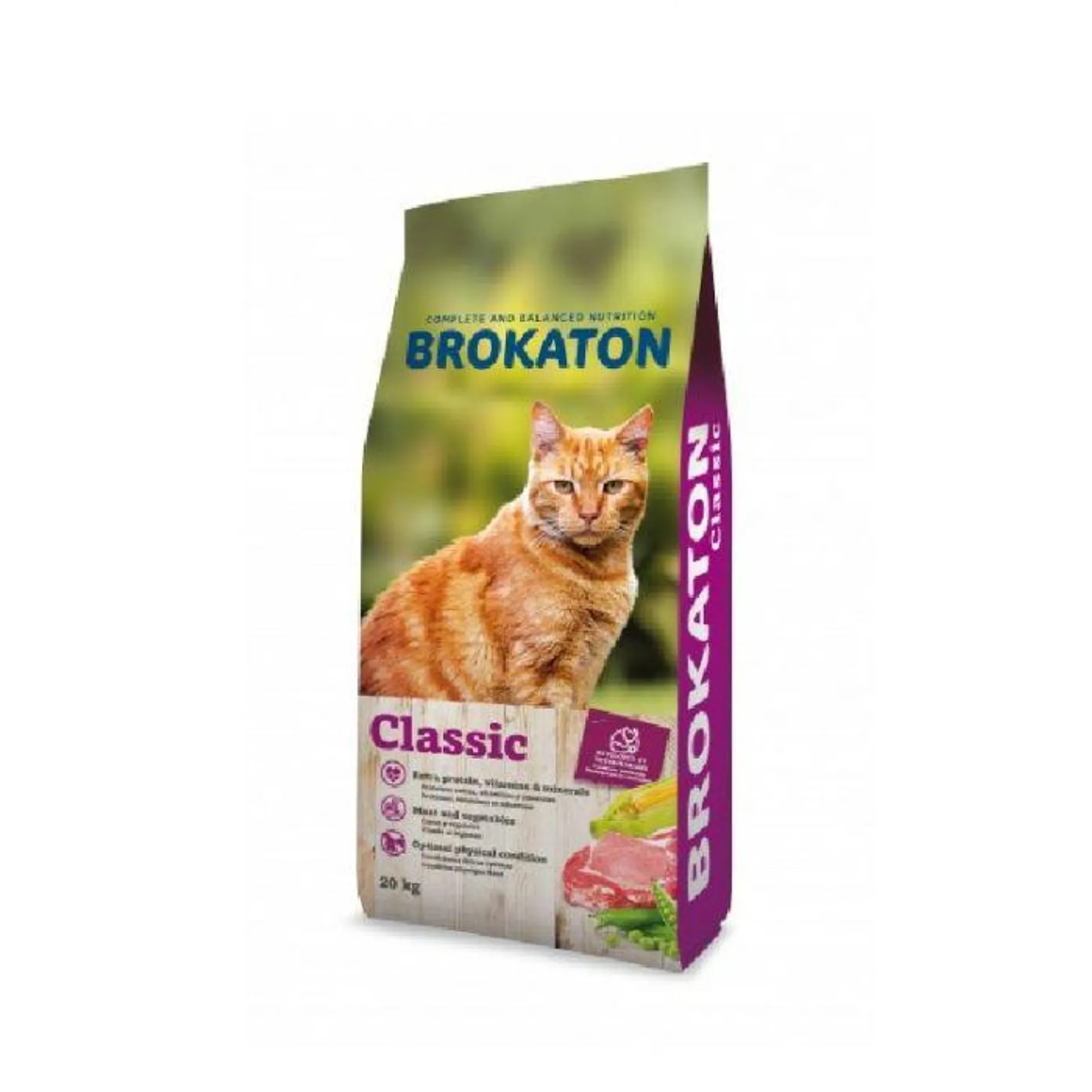 Brokaton Classic para gatos 20KG